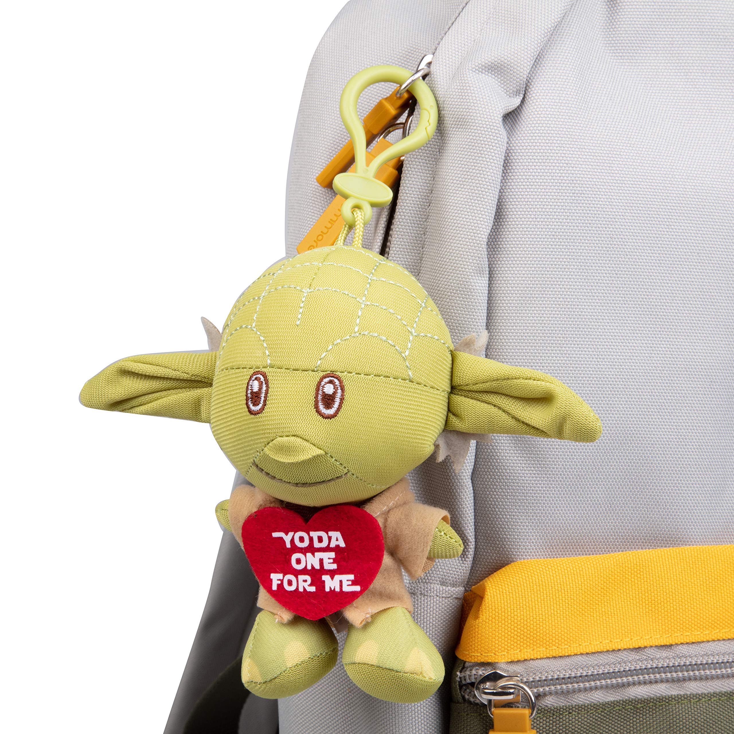 Foto 7 pulgar | Llavero De Felpa Con Licencia Oficial De Star Wars Yoda One For Me - Venta Internacional.