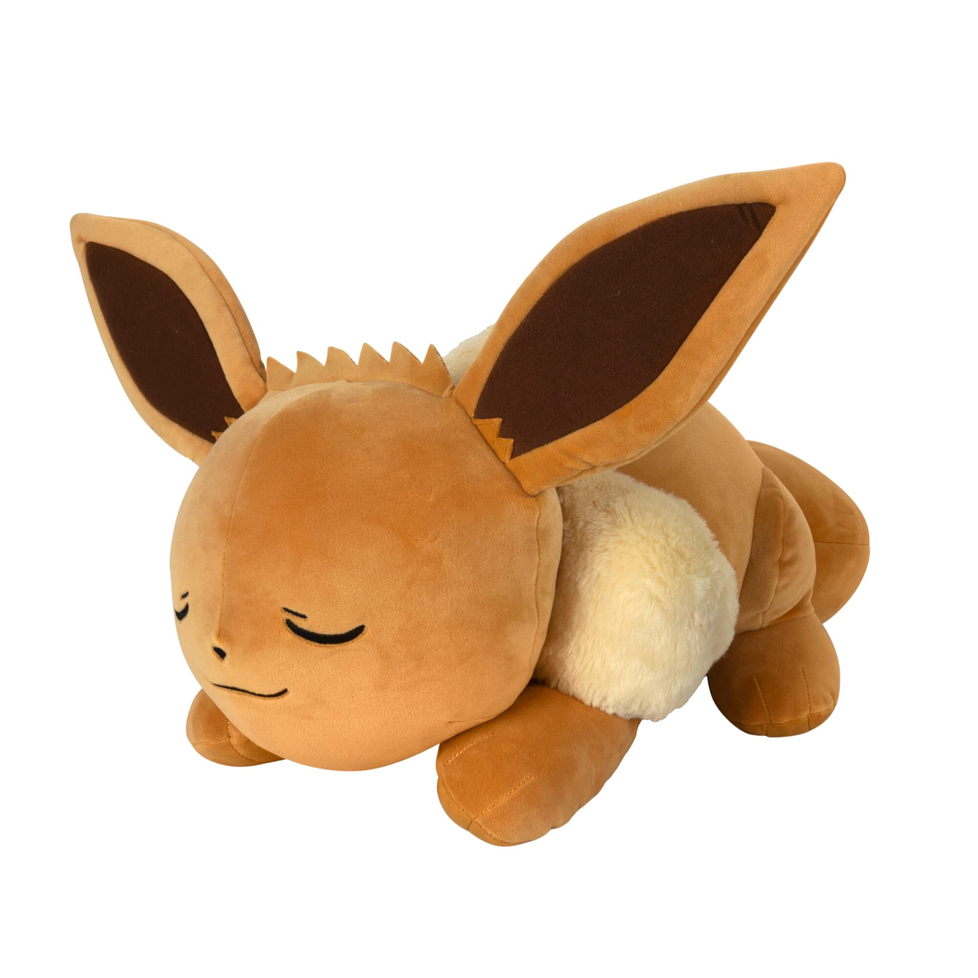 Peluche Pokémon Eevee Sleeping De 45 Cm Con Licencia Oficial - Venta Internacional.