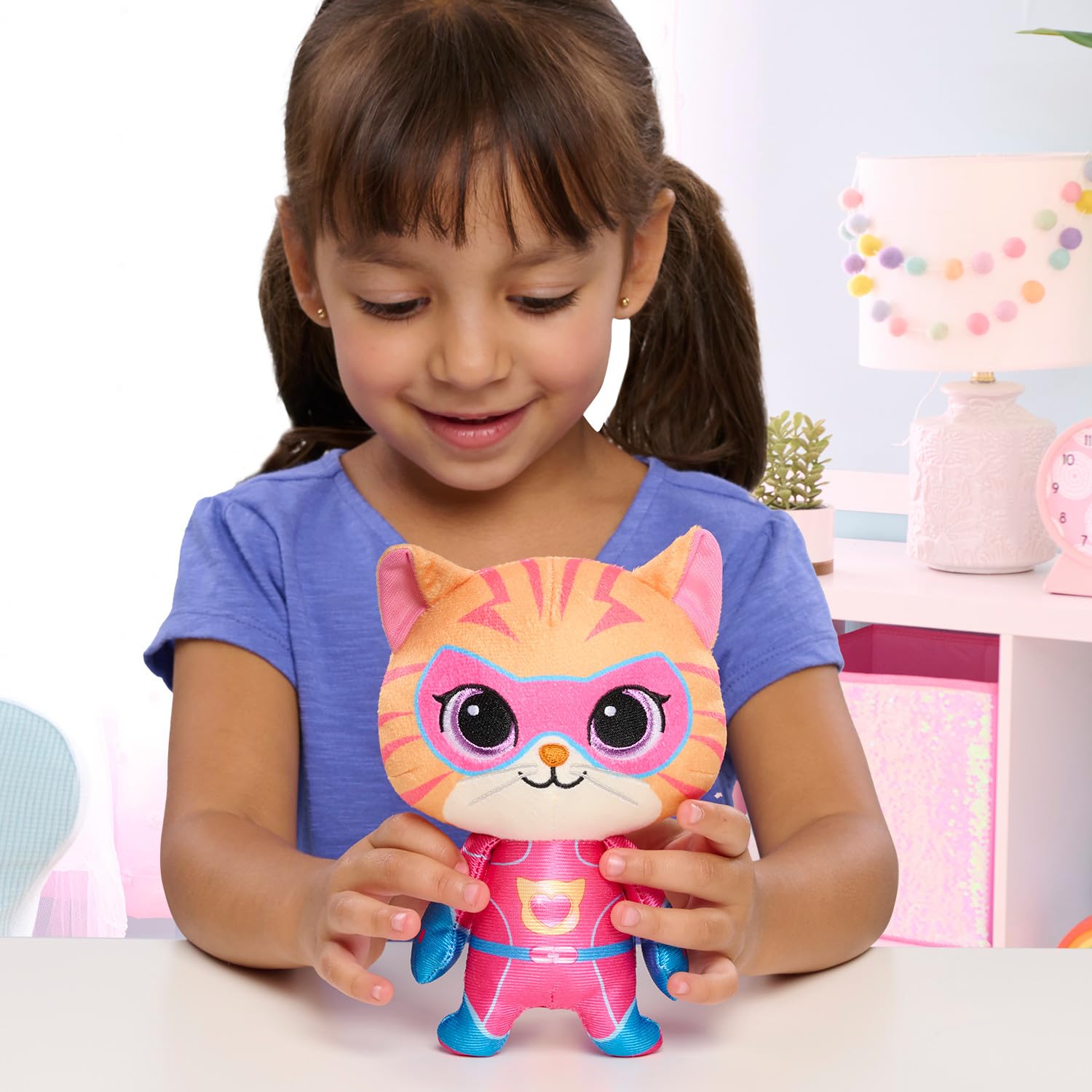 Foto 3 pulgar | Peluche De Peluche Just Play Disney Junior Superkitties Ginny - Venta Internacional.