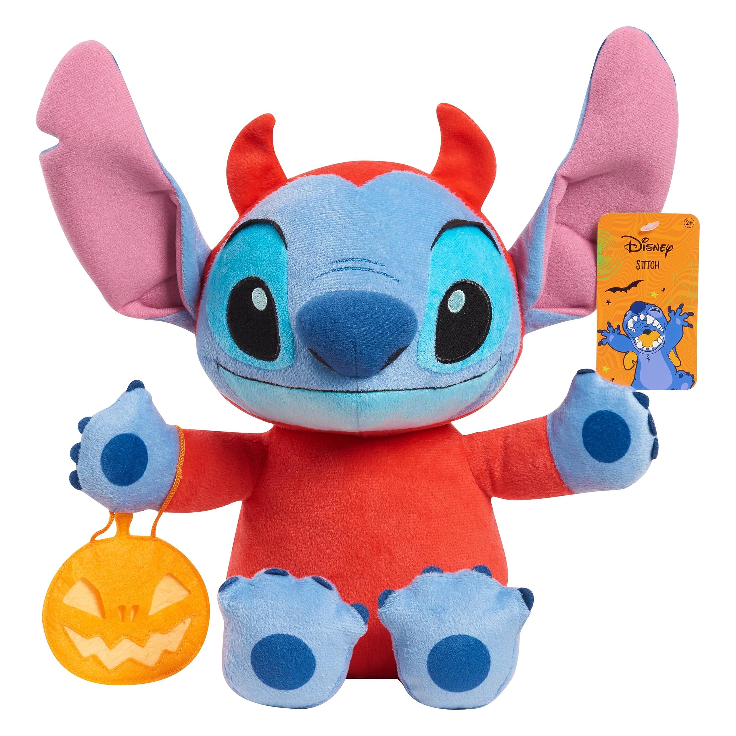 Foto 2 pulgar | Peluche Just Play Disney Stitch Devil 38 Cm - Venta Internacional.
