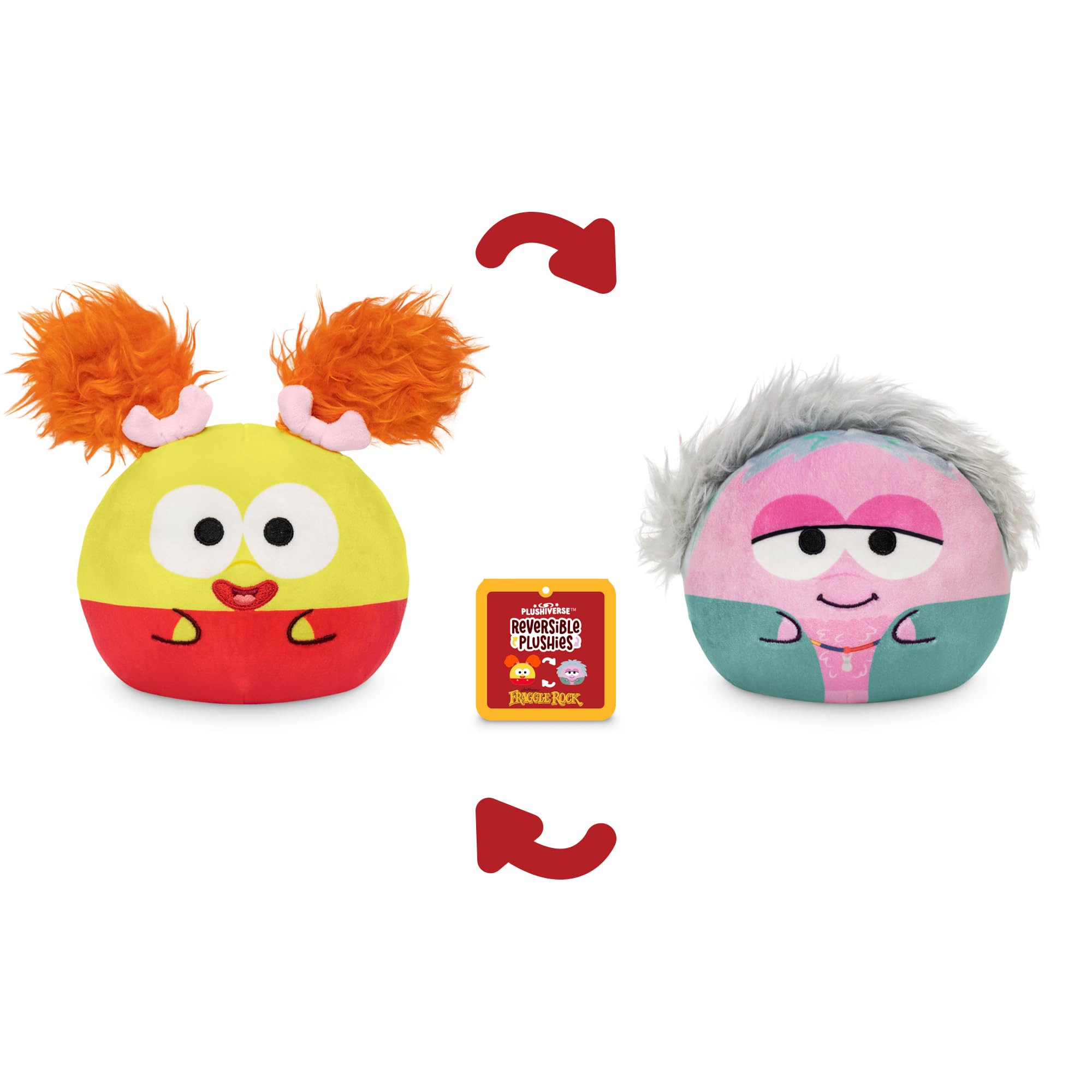 Foto 4 pulgar | Plushie Teeturtle Jim Henson's Fraggle Rock Red And Mokey - Venta Internacional.