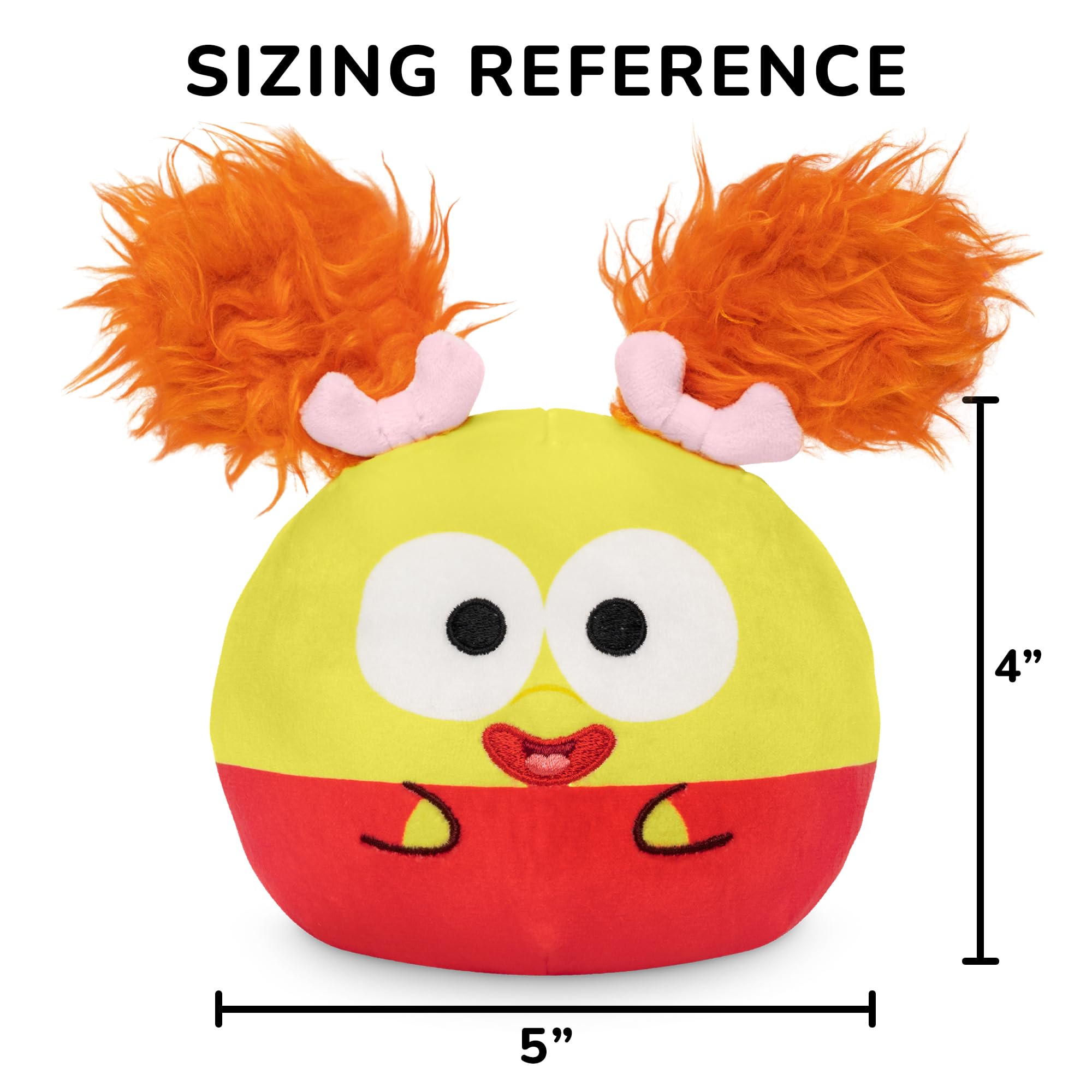 Foto 5 pulgar | Plushie Teeturtle Jim Henson's Fraggle Rock Red And Mokey - Venta Internacional.