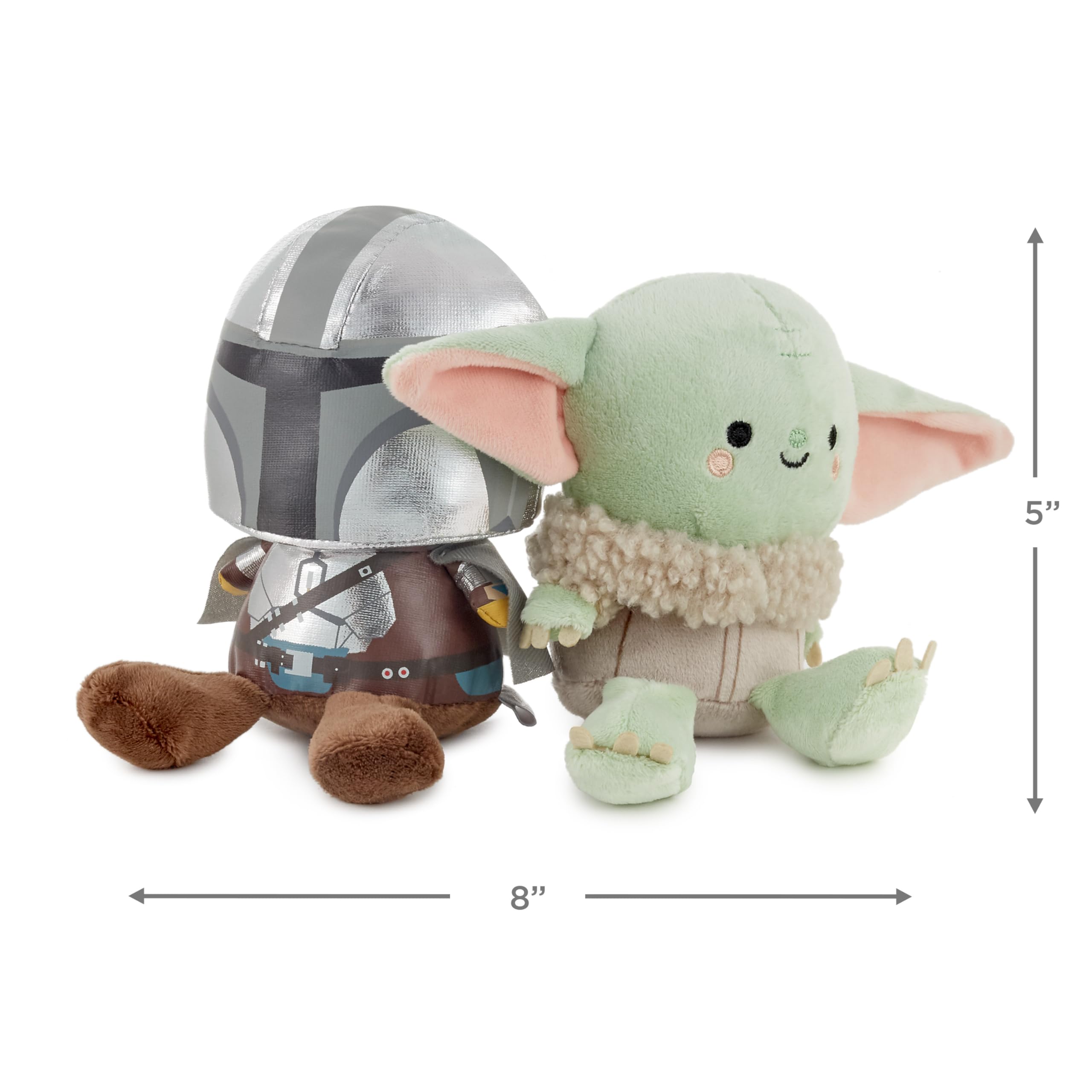 Foto 4 pulgar | Peluche Hallmark Better Together Star Wars The Mandalorian - Venta Internacional.