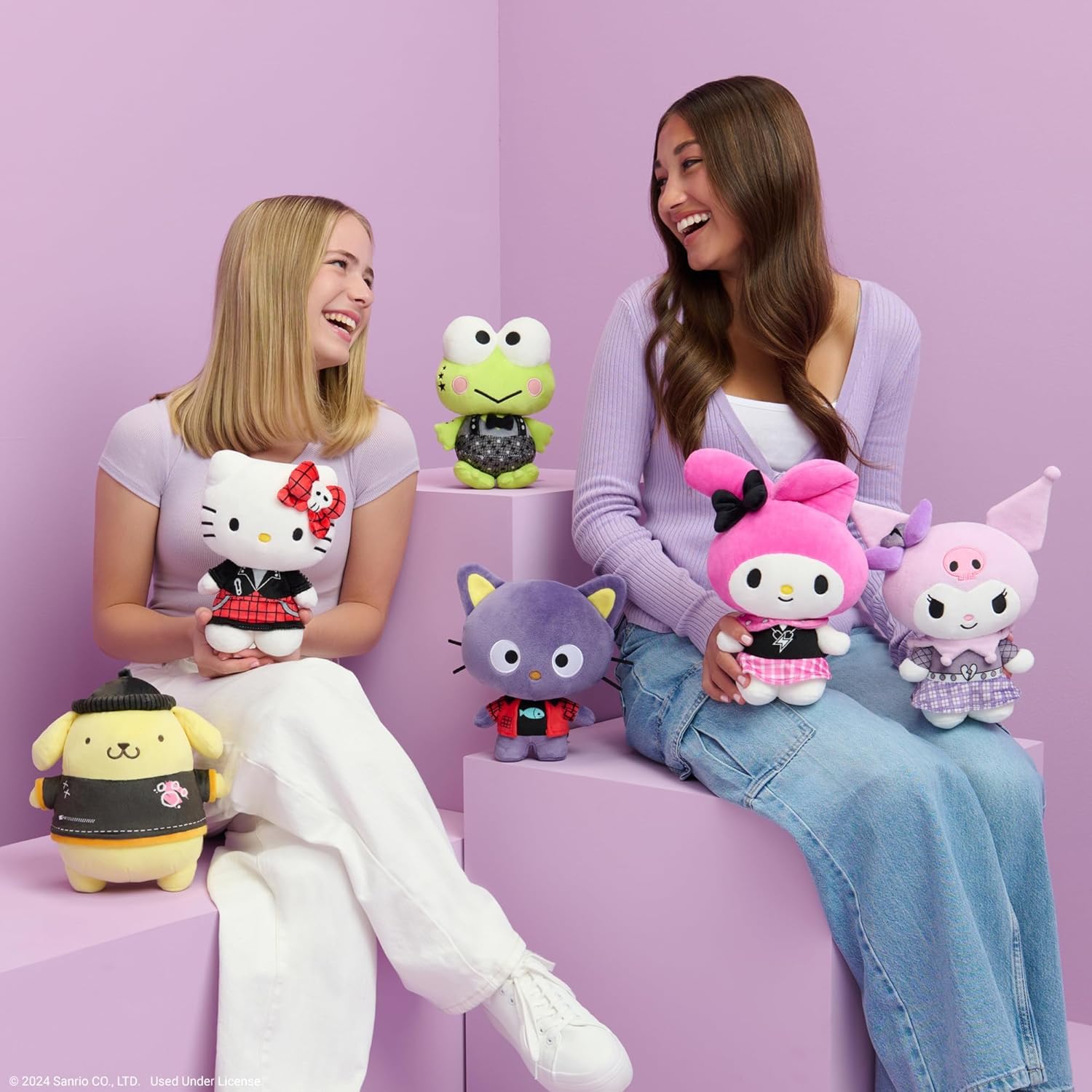 Foto 5 pulgar | Peluche My Melody Punks De Hello Kitty And Friends, 20 Cm - Venta Internacional.