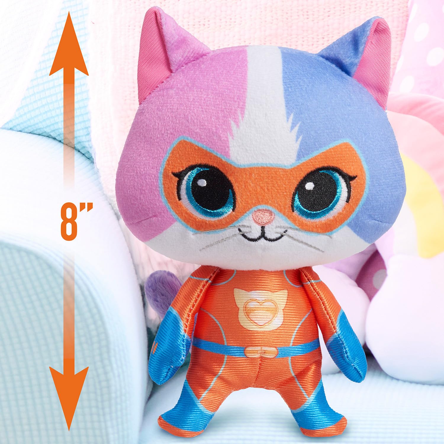 Foto 4 pulgar | Peluche De Peluche Just Play Disney Junior Superkitties Buddy - Venta Internacional.