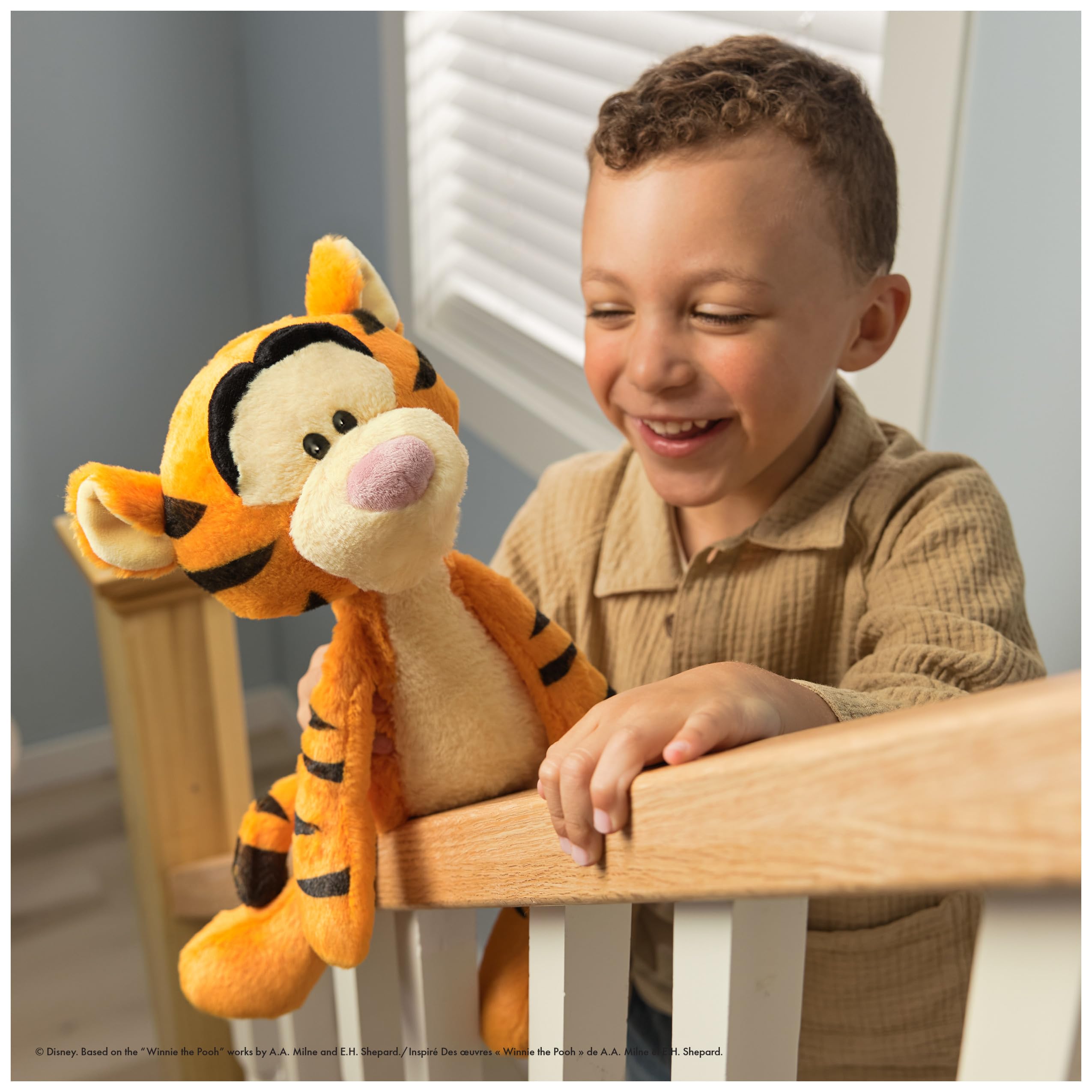 Foto 4 pulgar | Palillo De Peluche Gund Disney Oficial Tigger Winnie Pooh - Venta Internacional.