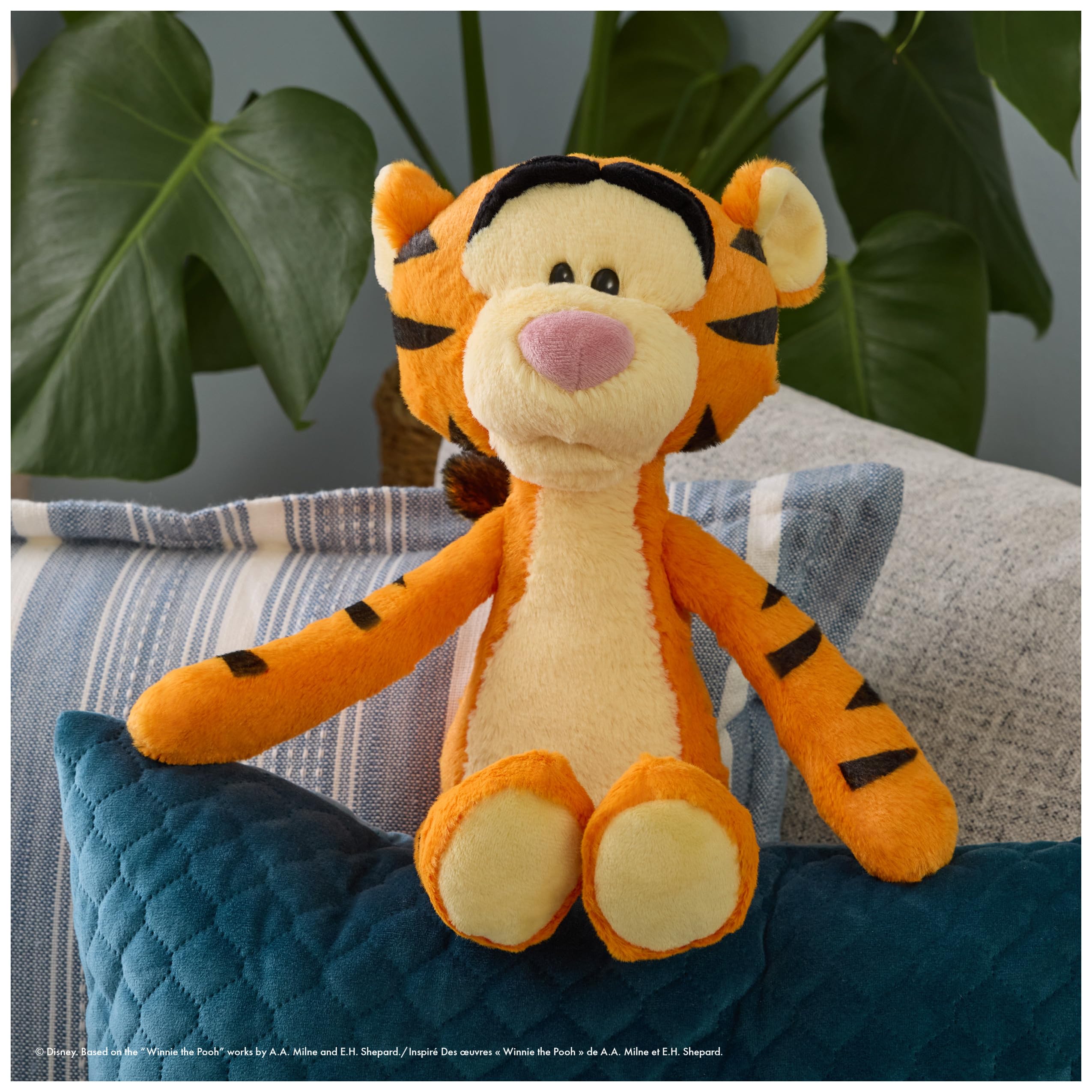 Foto 7 pulgar | Palillo De Peluche Gund Disney Oficial Tigger Winnie Pooh - Venta Internacional.