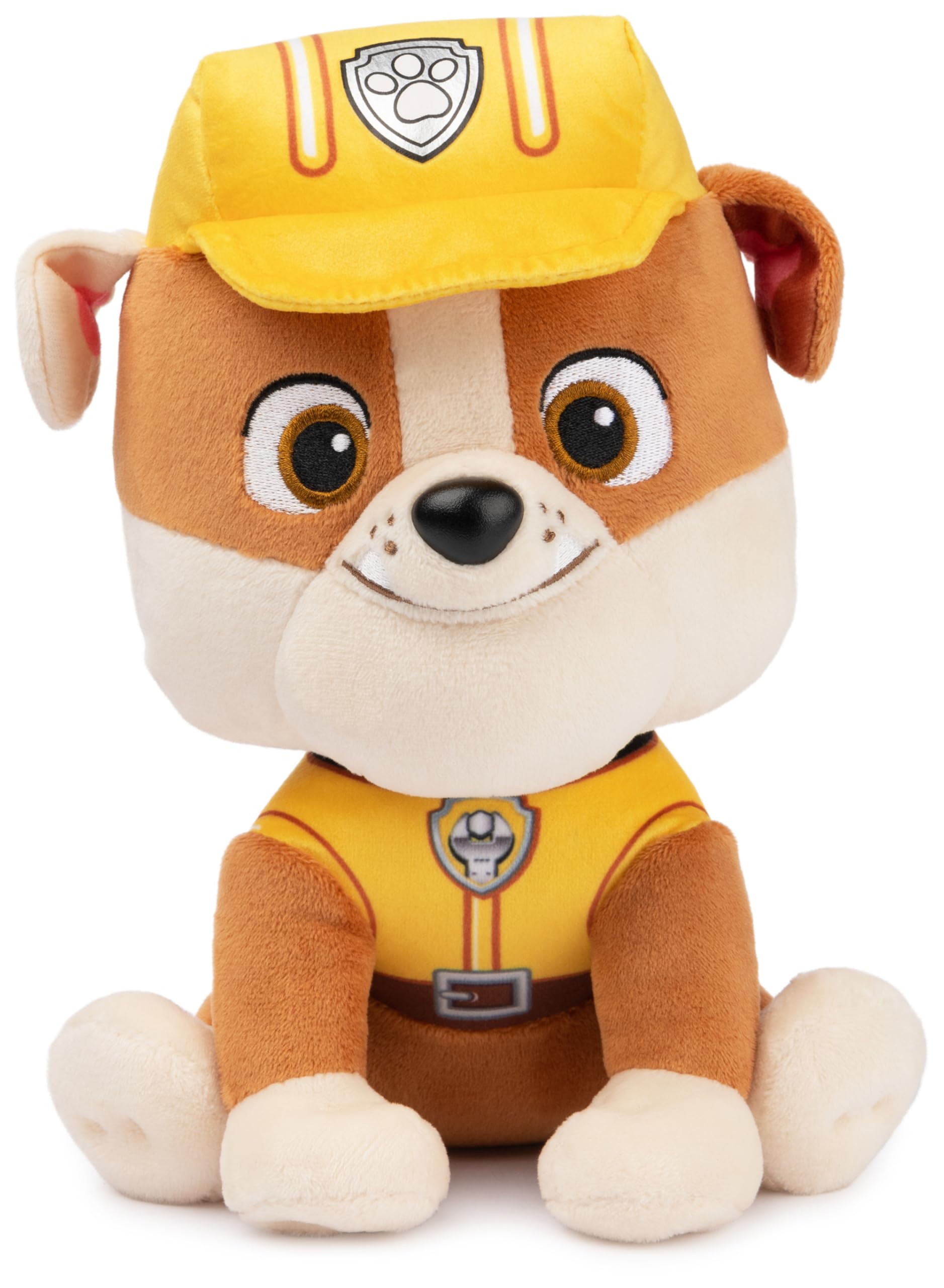 Peluche Gund Paw Patrol Rubble En Uniforme Característico 9 - Venta Internacional.