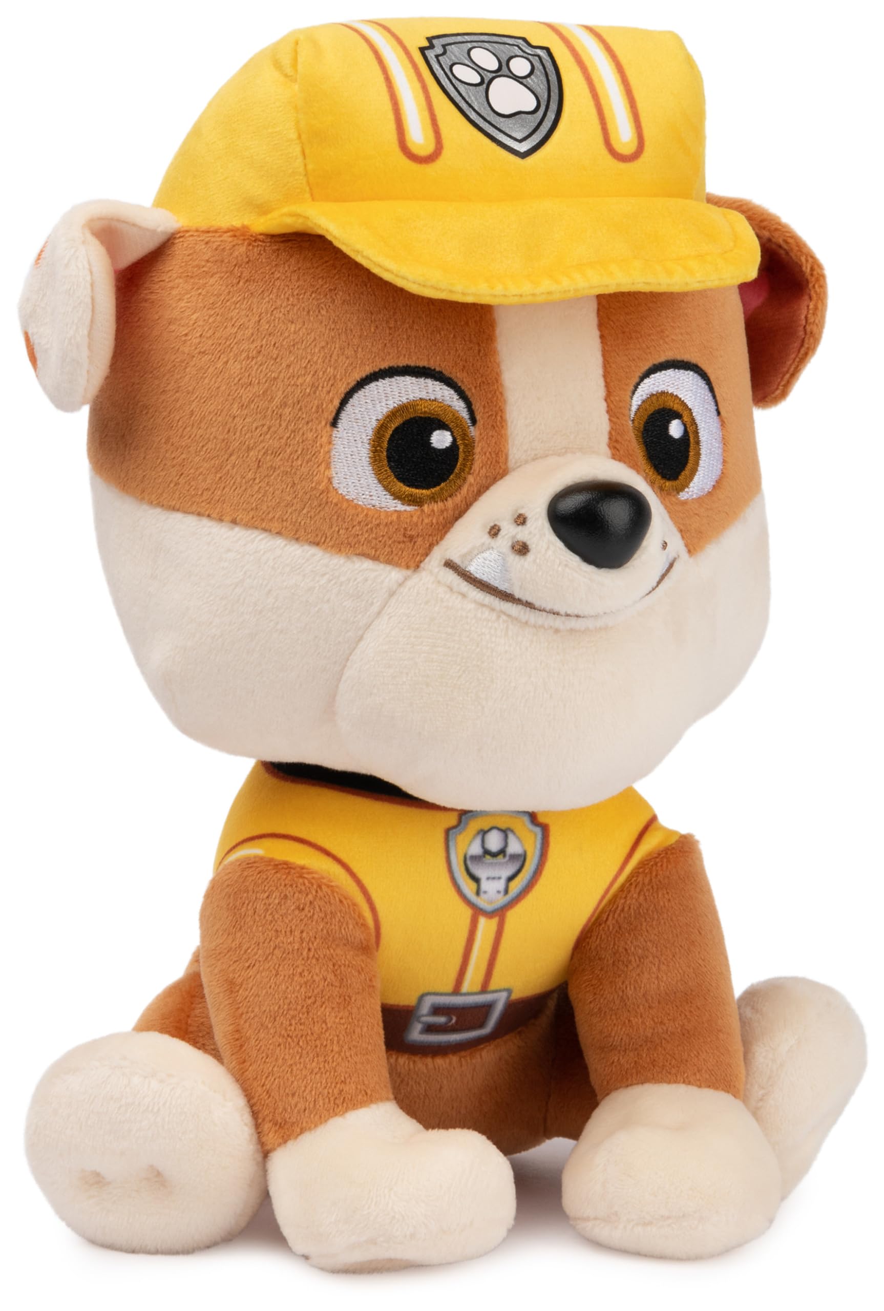 Foto 3 pulgar | Peluche Gund Paw Patrol Rubble En Uniforme Característico 9 - Venta Internacional.