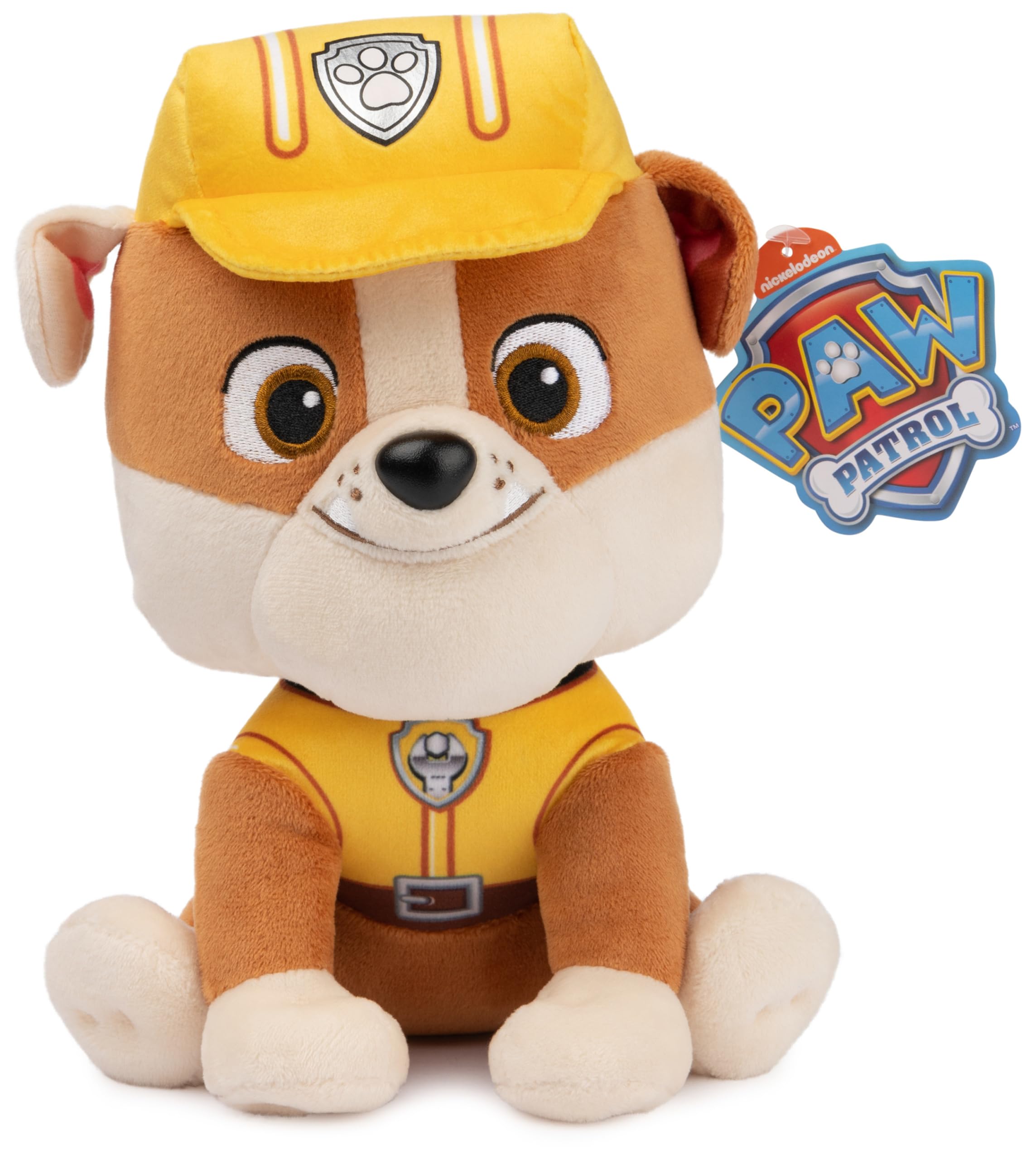 Foto 7 pulgar | Peluche Gund Paw Patrol Rubble En Uniforme Característico 9 - Venta Internacional.