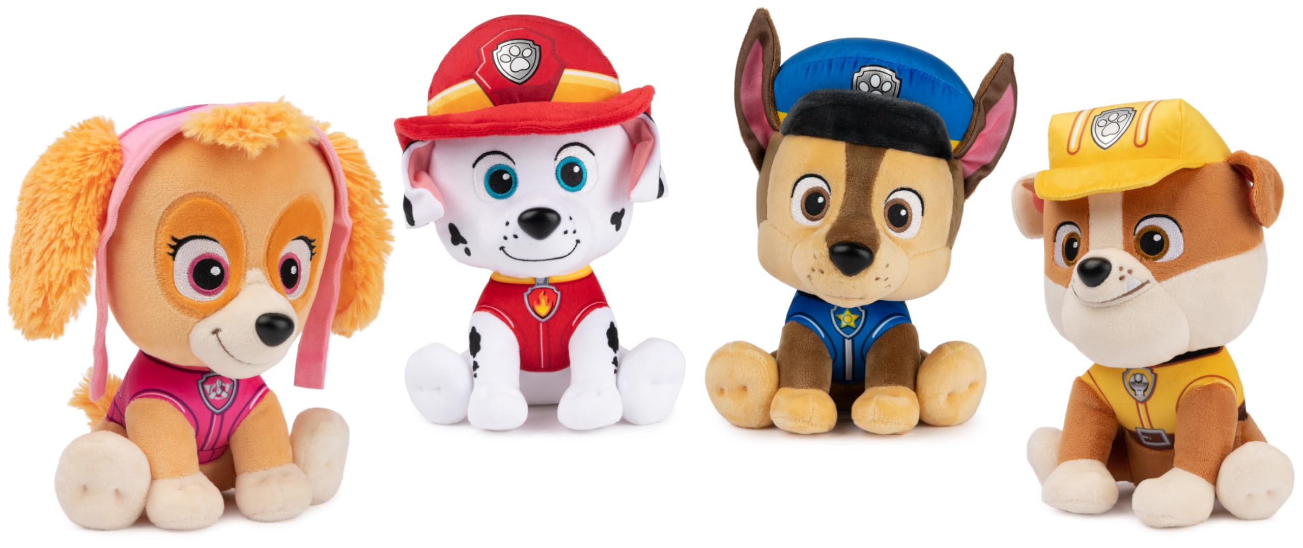 Foto 8 pulgar | Peluche Gund Paw Patrol Rubble En Uniforme Característico 9 - Venta Internacional.