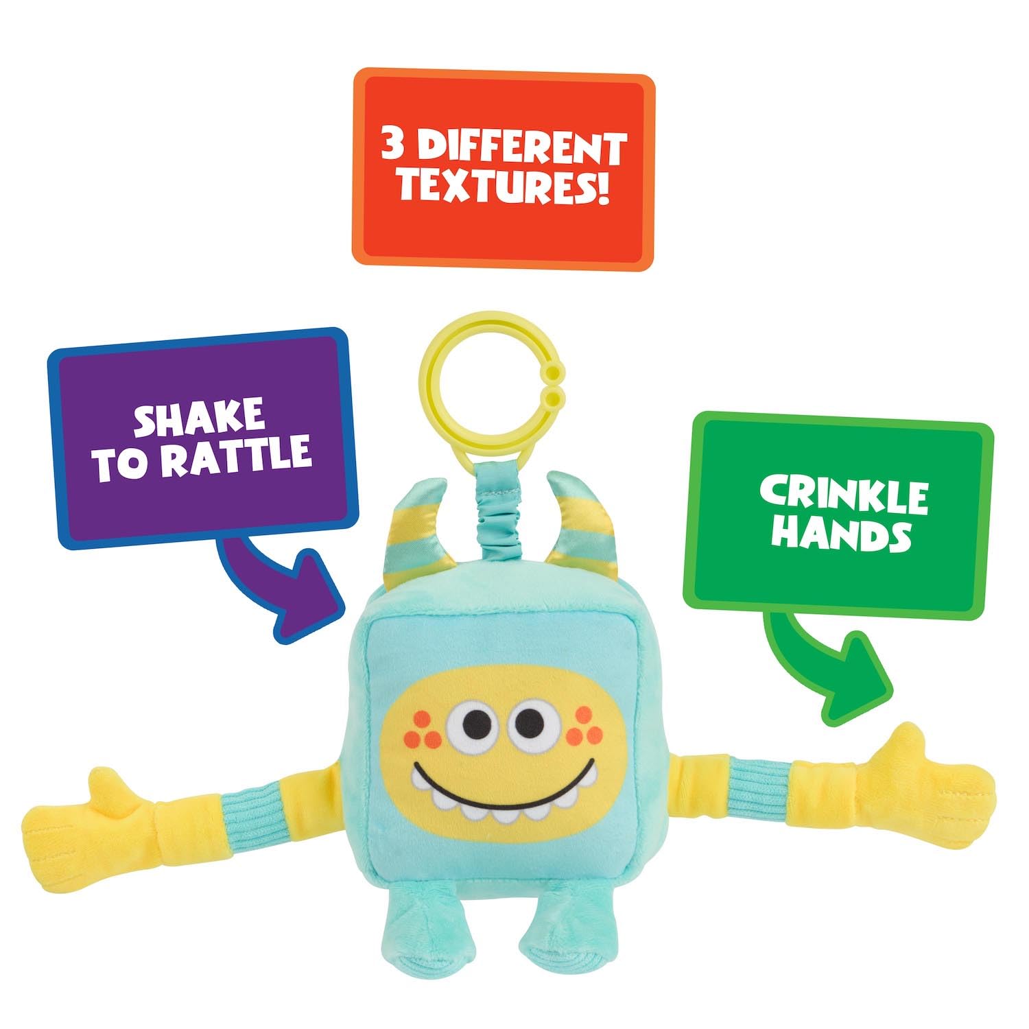 Foto 4 pulgar | Monstruos De Peluche Sensoriales Wowwee Super Simple Rizzo Blue 0+ - Venta Internacional.