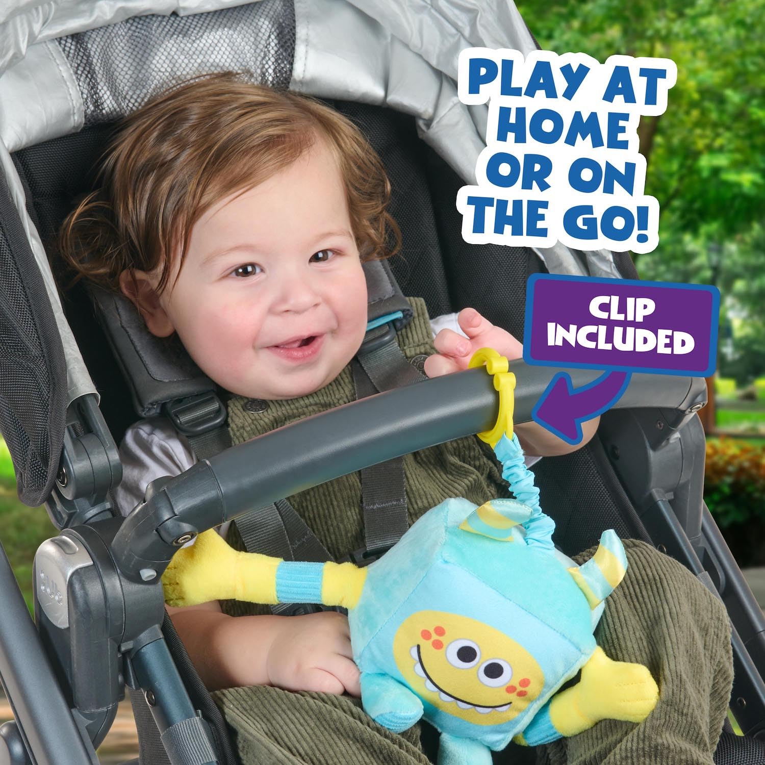 Foto 5 | Monstruos De Peluche Sensoriales Wowwee Super Simple Rizzo Blue 0+ - Venta Internacional.
