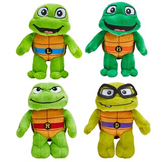 Foto 1 | Juguete De Peluche Teenage Mutant Ninja Turtles Tales Of The Tmnt Toddler, Paquete De 4 - Venta Internacional.