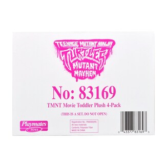 Foto 4 | Juguete De Peluche Teenage Mutant Ninja Turtles Tales Of The Tmnt Toddler, Paquete De 4 - Venta Internacional.