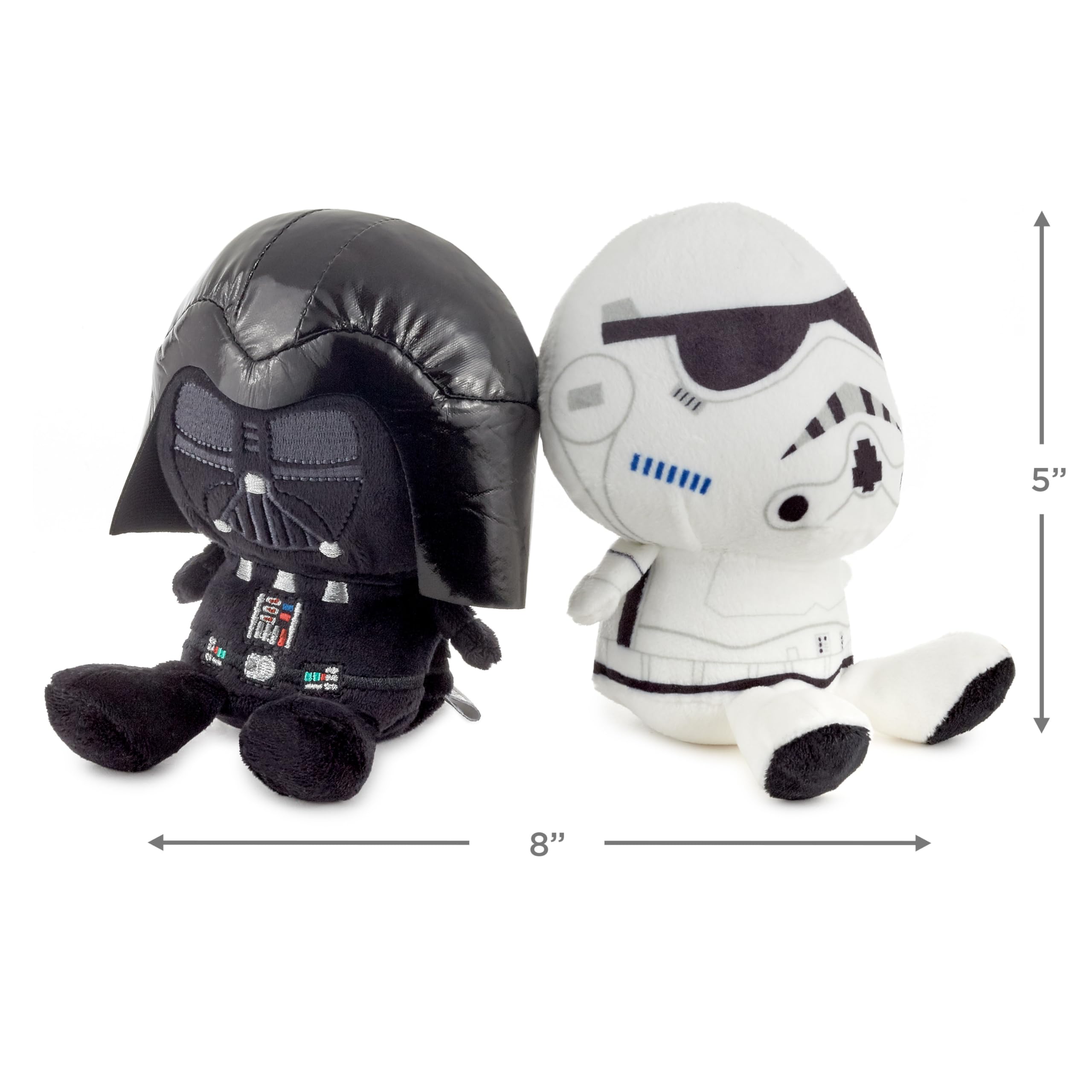 Foto 4 pulgar | Peluche Hallmark Better Together Star Wars Darth Vader Y Storm Trooper - Venta Internacional.