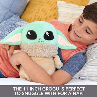 Foto 4 | Juguete De Peluche Mattel Star Wars Jumping Grogu Con Acción De Salto - Venta Internacional.