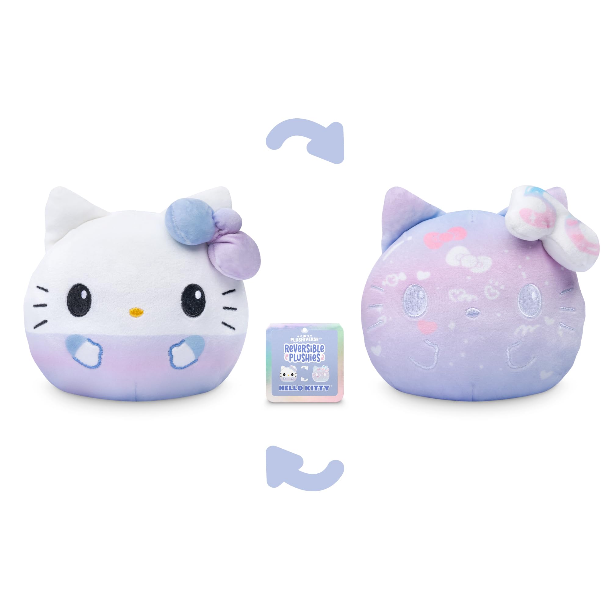 Foto 4 pulgar | Peluche Con Forma De Tortuga Hello Kitty, 50 Aniversario, Reversible, 4 Pulgadas - Venta Internacional.