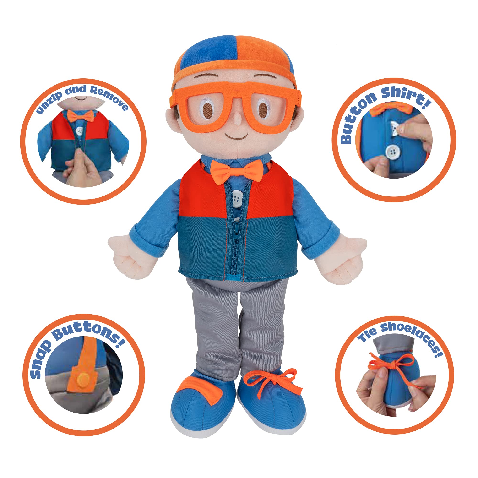 Foto 6 pulgar | Peluche Blippi Get Ready And Play De 20 Pulgadas Con Sonidos - Venta Internacional.