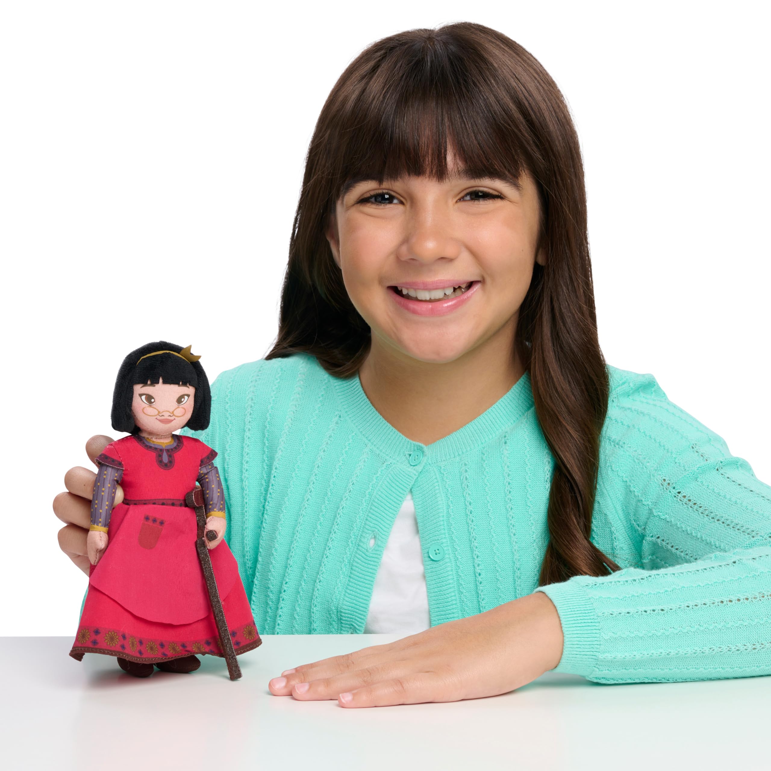 Foto 2 | Muñeca De Peluche Just Play Disney Wish Dahlia De 7.5 Pulgadas Para Niños Mayores De 2 Años - Venta Internacional.