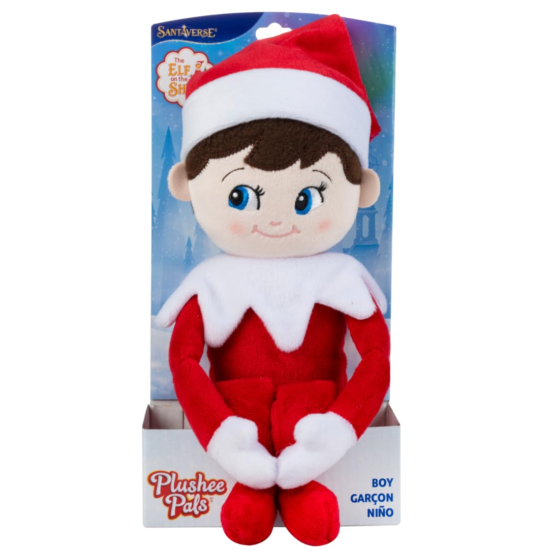 Foto 2 pulgar | Peluche The Elf On The Shelf Plushee Pals Scout Elf 43 Cm - Venta Internacional.