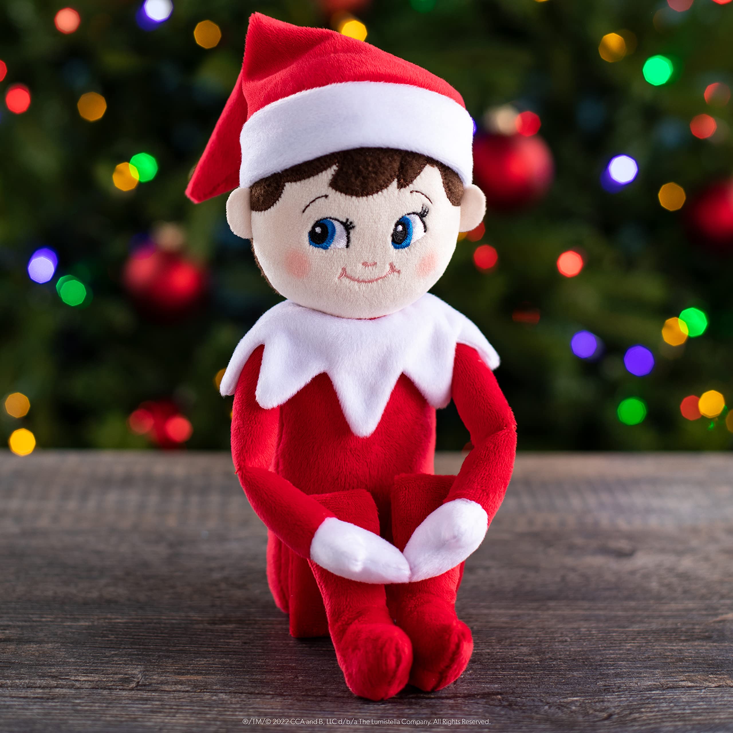 Foto 5 pulgar | Peluche The Elf On The Shelf Plushee Pals Scout Elf 43 Cm - Venta Internacional.