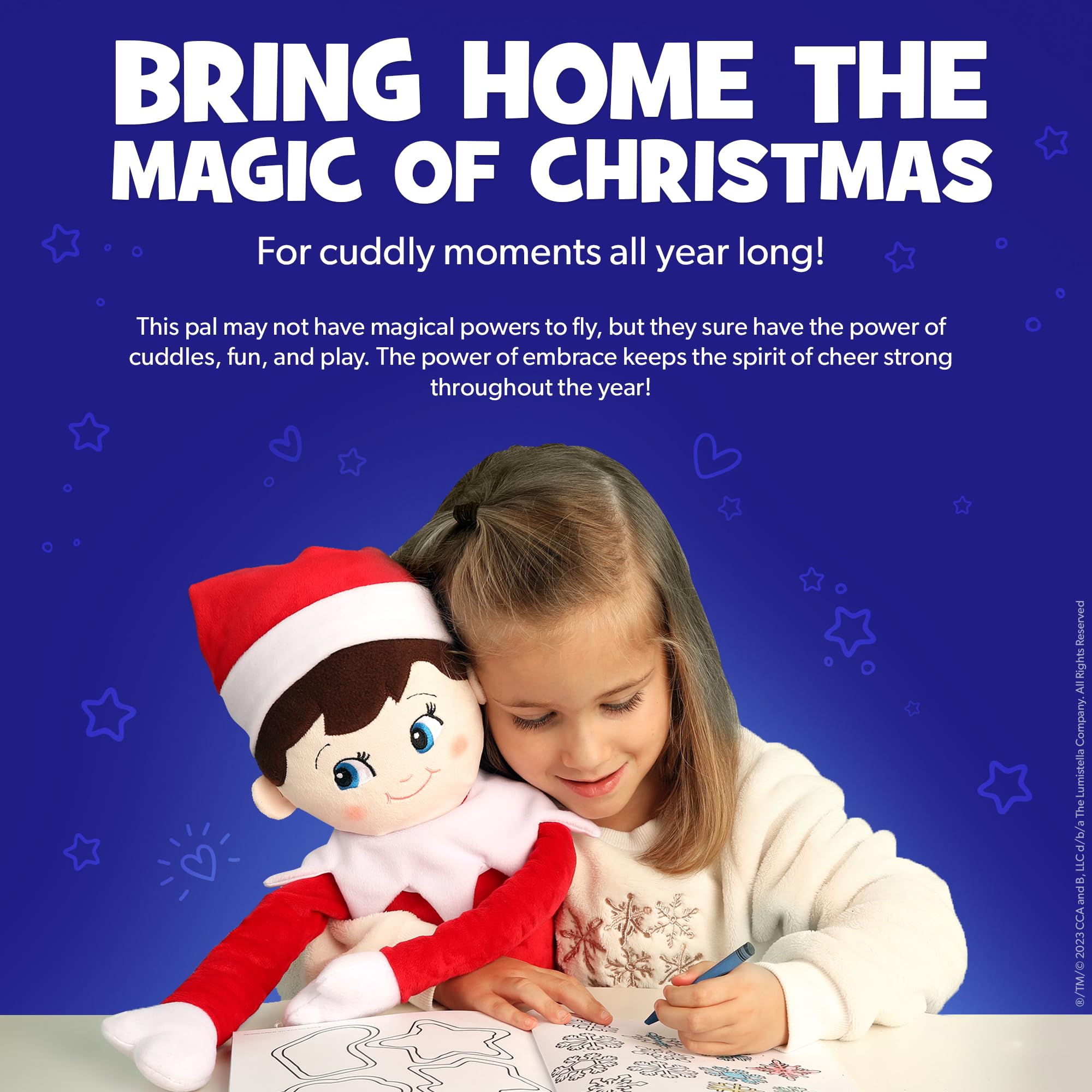 Foto 8 pulgar | Peluche The Elf On The Shelf Plushee Pals Scout Elf 43 Cm - Venta Internacional.