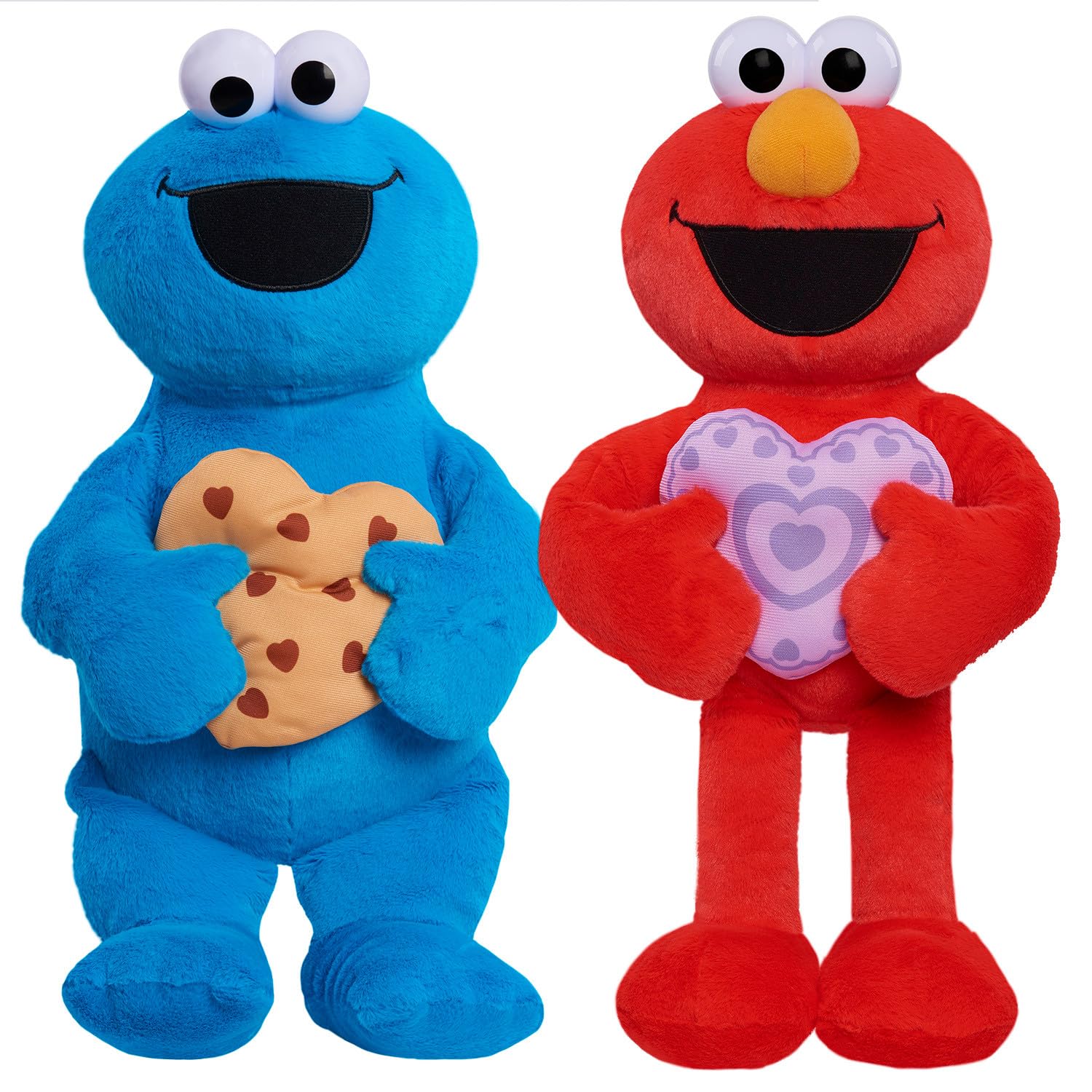 Foto 5 pulgar | Peluche Just Play Sesame Street Sweet Love Elmo 38 Cm - Venta Internacional.