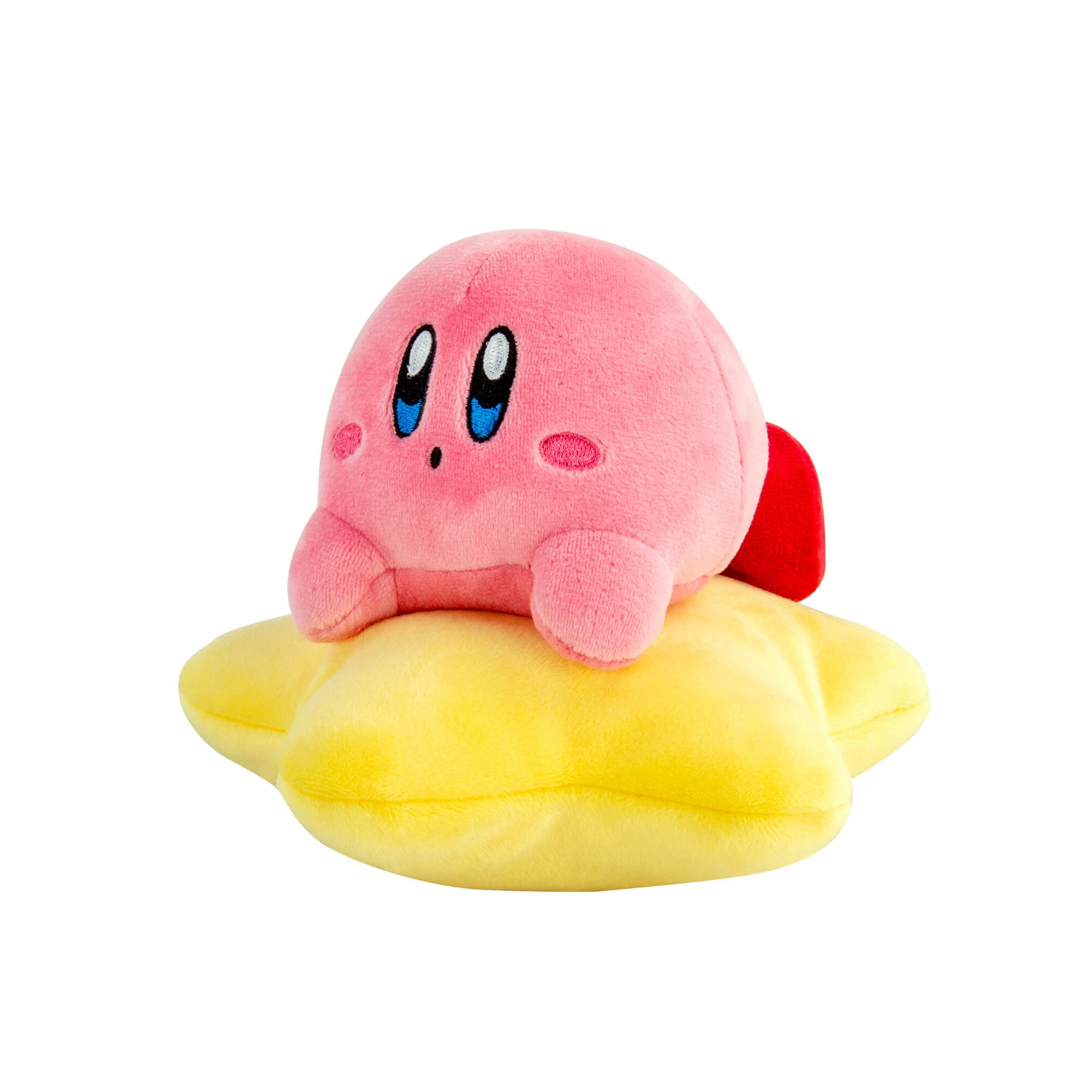 Foto 2 pulgar | Moquis De Peluche Toy Club, Diseño Kirby Warp Star, 15 Cm - Venta Internacional.