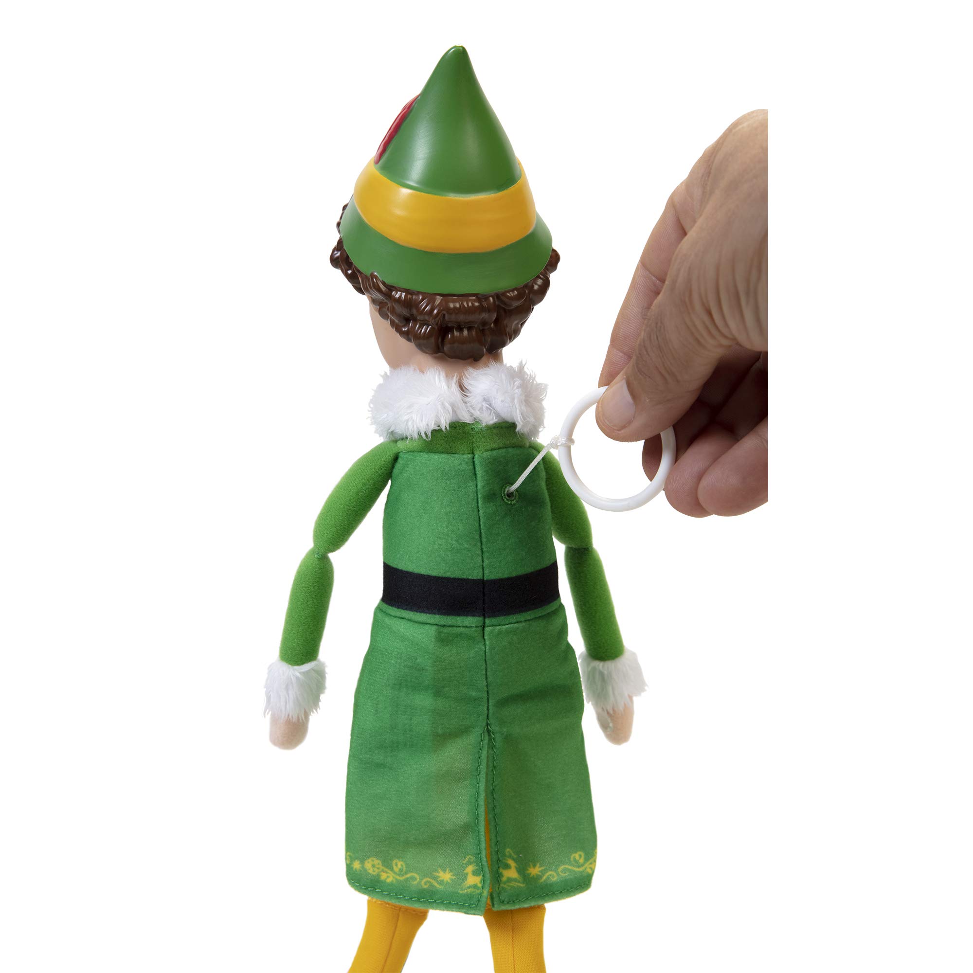 Foto 4 pulgar | Peluche Jakks Holiday Elf Buddy The Elf Talking 30 Cm - Venta Internacional.