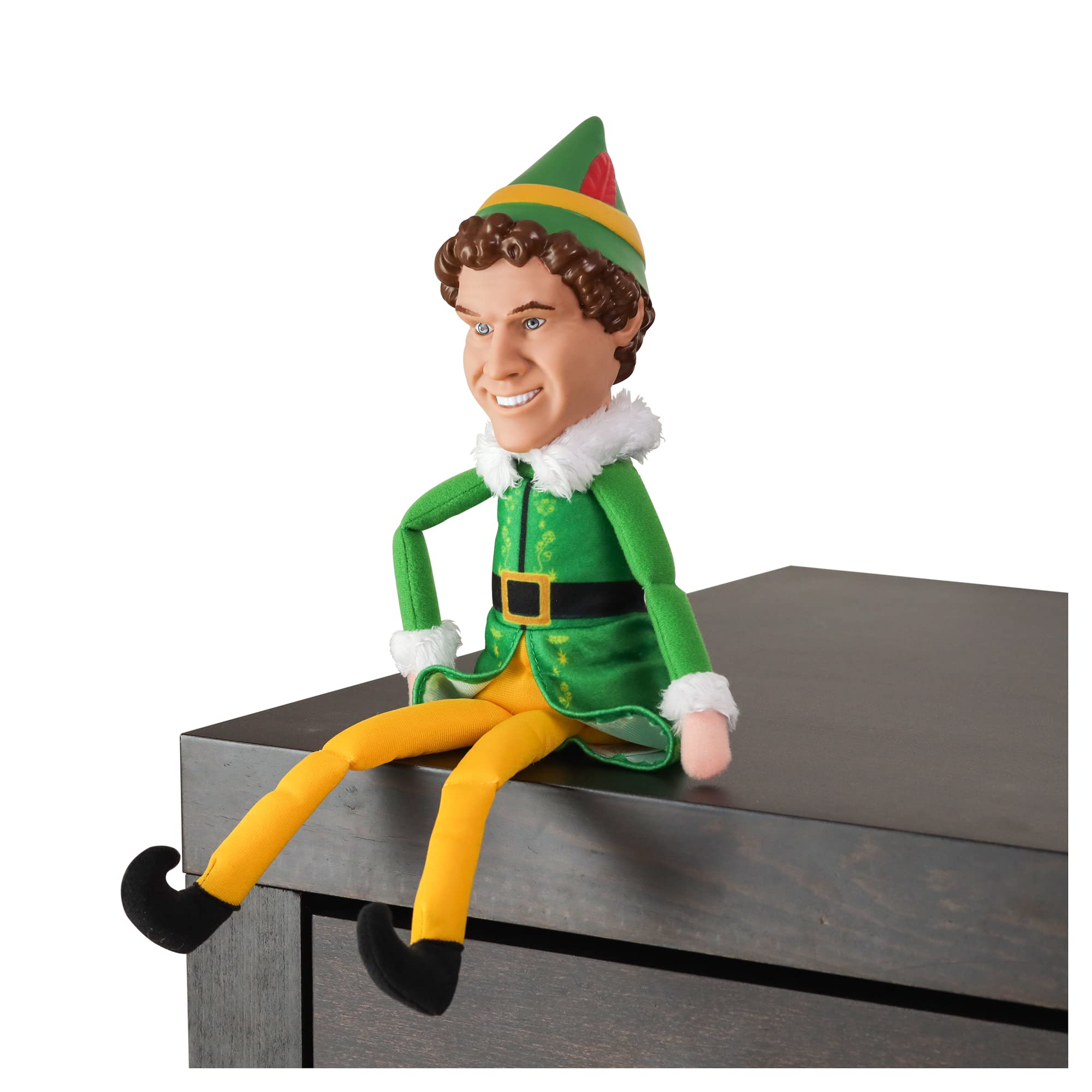 Foto 5 pulgar | Peluche Jakks Holiday Elf Buddy The Elf Talking 30 Cm - Venta Internacional.