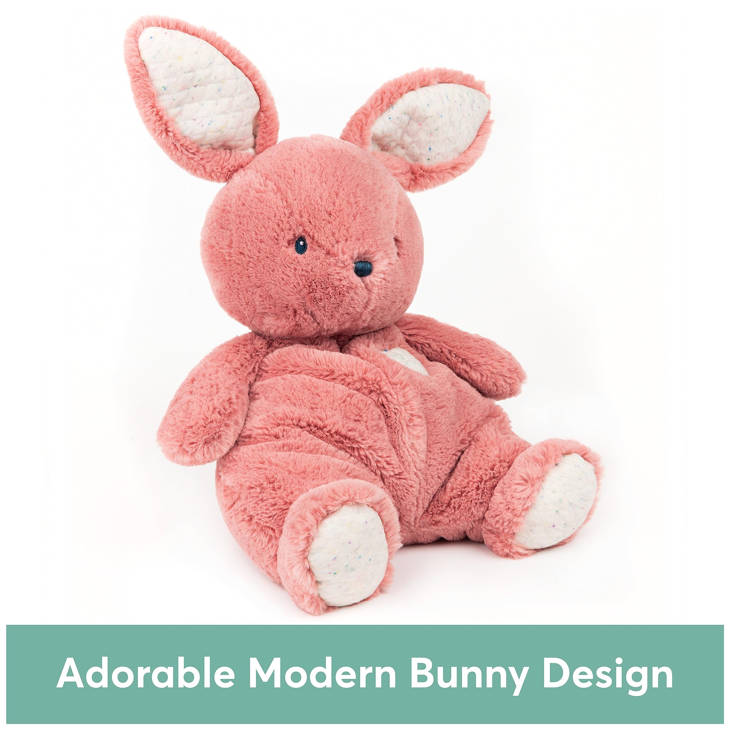 Foto 3 pulgar | Peluche Gund Baby Oh So Snuggly Bunny Dusty Rose - Venta Internacional.