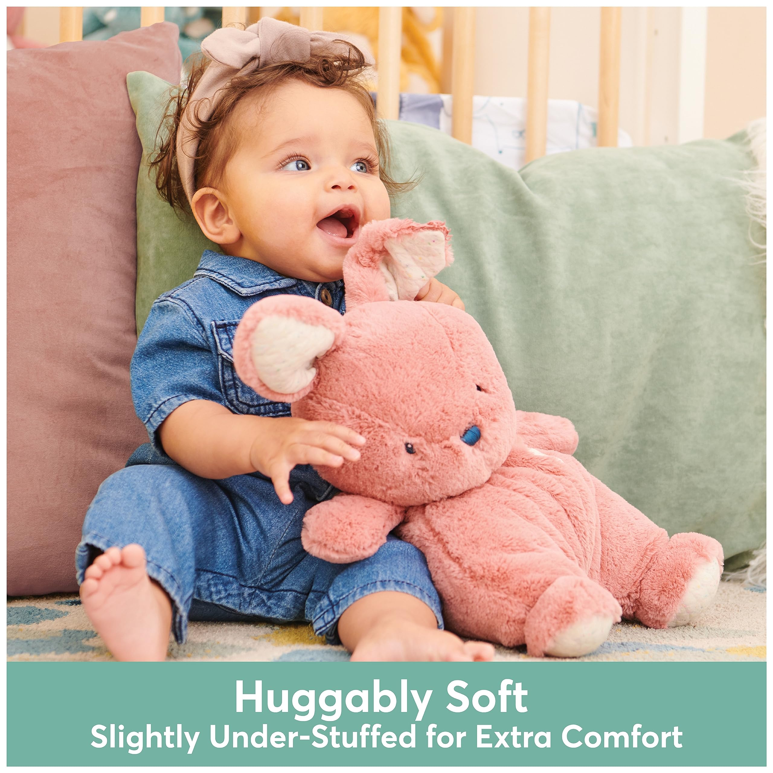 Foto 4 pulgar | Peluche Gund Baby Oh So Snuggly Bunny Dusty Rose - Venta Internacional.