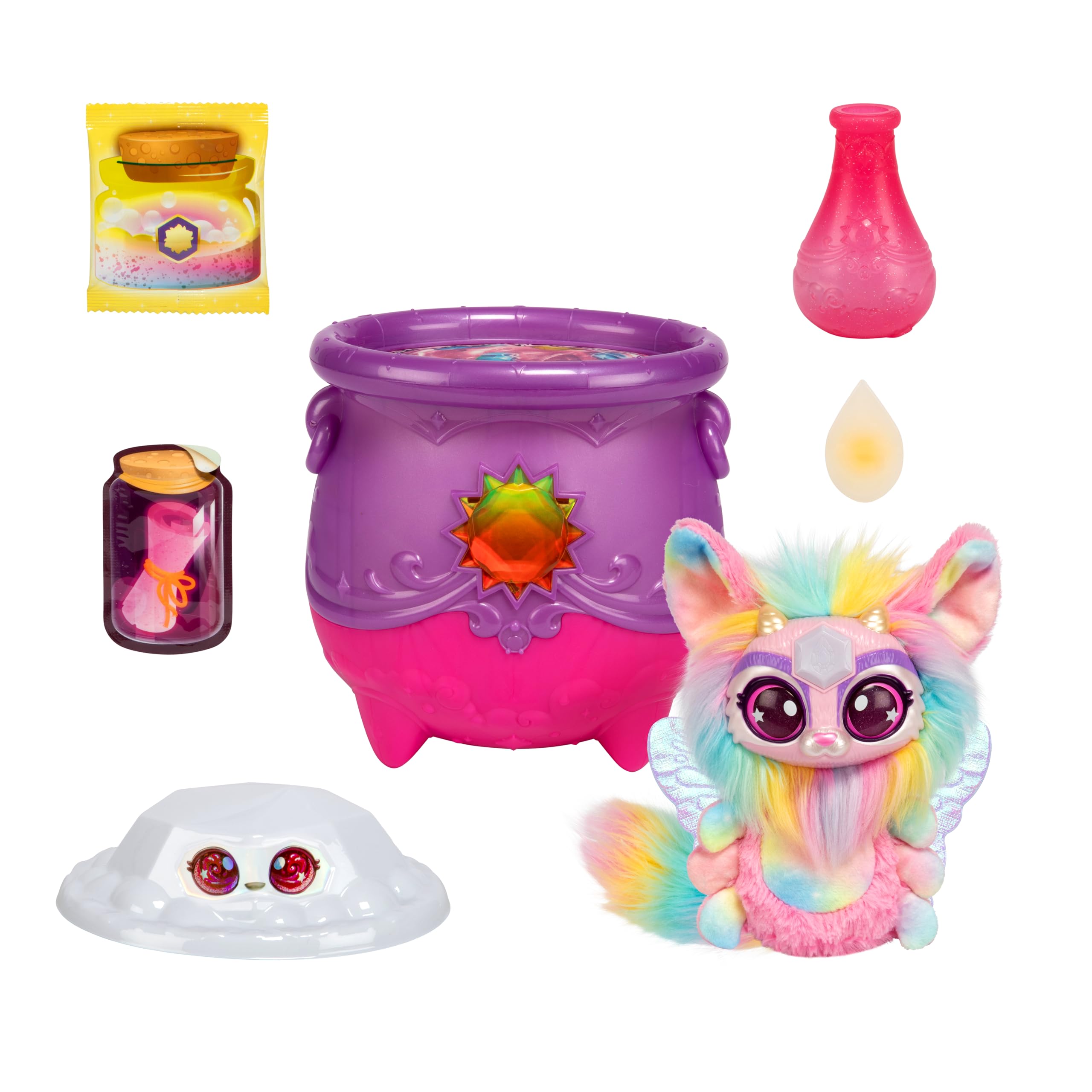 Foto 4 pulgar | Toy Magic Mixies, Gema Mágica, Sorpresa, Caldero, Sol - Venta Internacional.