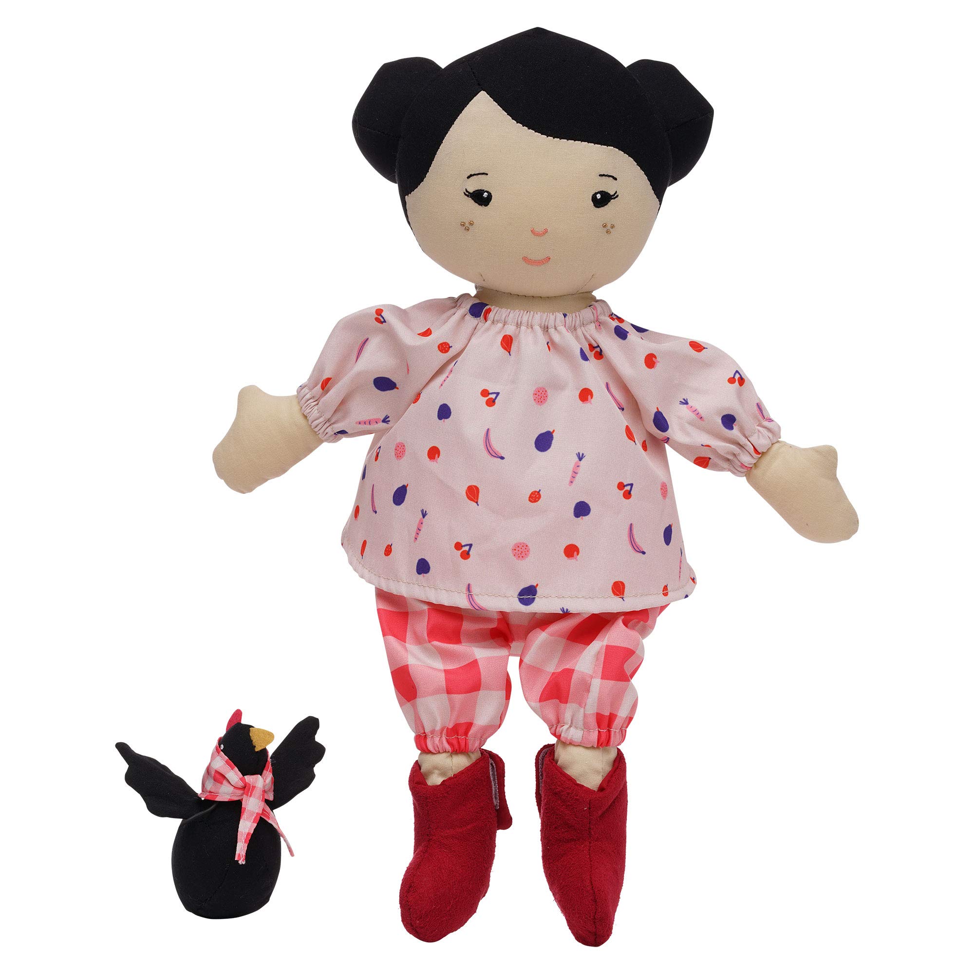 Muñeca Manhattan Toy Playdate Friends Nico, 35 Cm, Lavable Con Gallo - Venta Internacional.