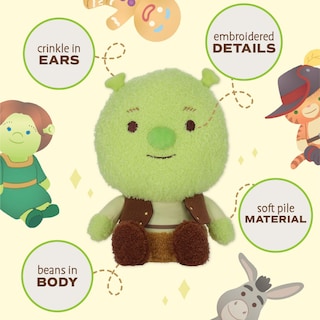 Foto 3 | Peluche De Peluche Kids Preferred Shrek Cuteeze De 30 Cm Con Sonido - Venta Internacional.