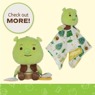 Foto 6 | Peluche De Peluche Kids Preferred Shrek Cuteeze De 30 Cm Con Sonido - Venta Internacional.