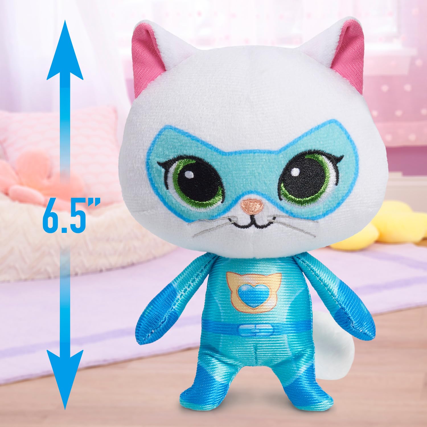 Foto 4 pulgar | Peluche Just Play Disney Junior Superkitties Bitsy - Venta Internacional.