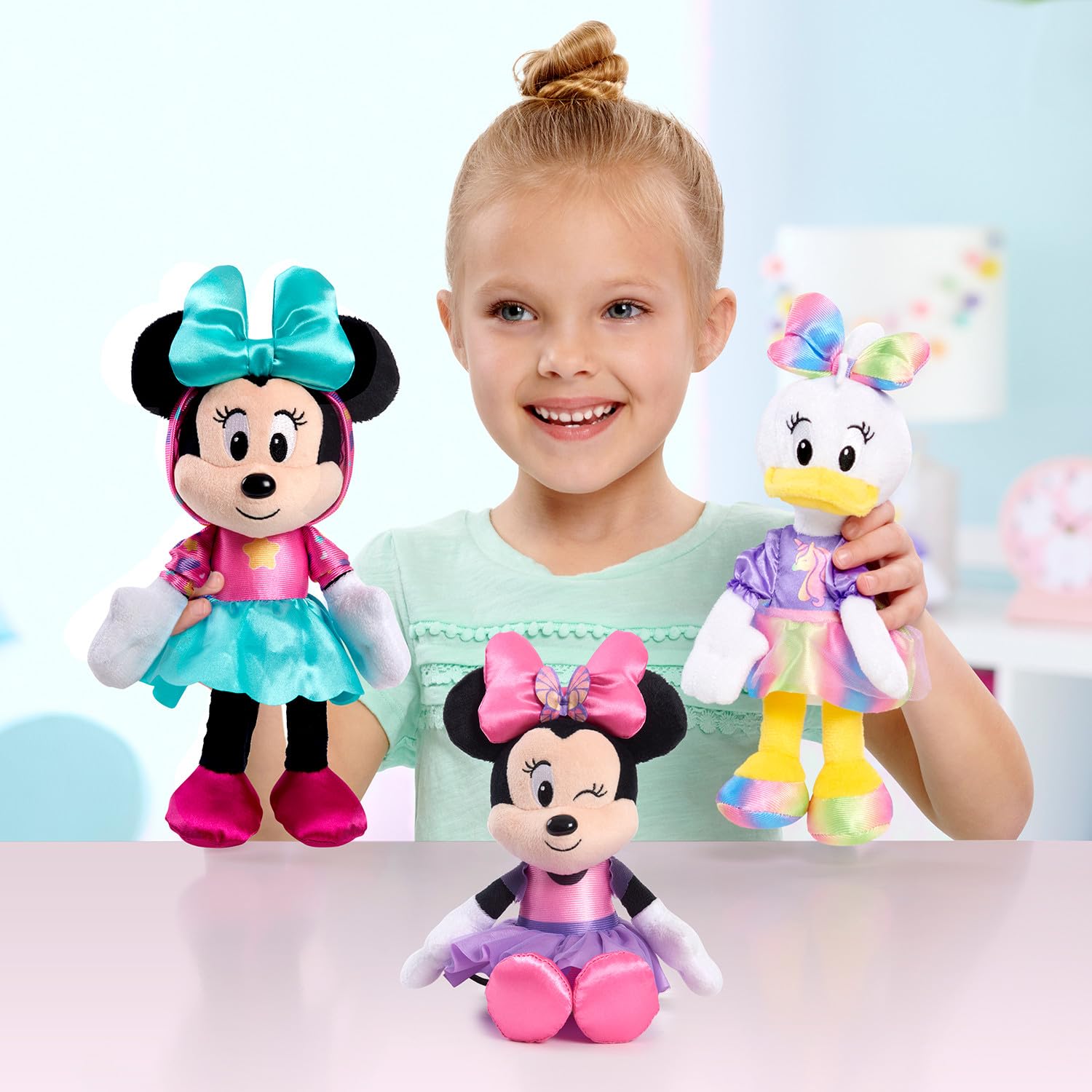Foto 3 pulgar | Peluche De Peluche Minnie Disney Junior Minnie Mouse 23 Cm - Venta Internacional.