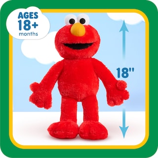Foto 3 | Muñeco De Peluche Just Play Sesame Street Big Hugs Elmo De 45 Cm Para Niños De 18 Años O Más - Venta Internacional.