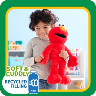 Foto 5 | Muñeco De Peluche Just Play Sesame Street Big Hugs Elmo De 45 Cm Para Niños De 18 Años O Más - Venta Internacional.