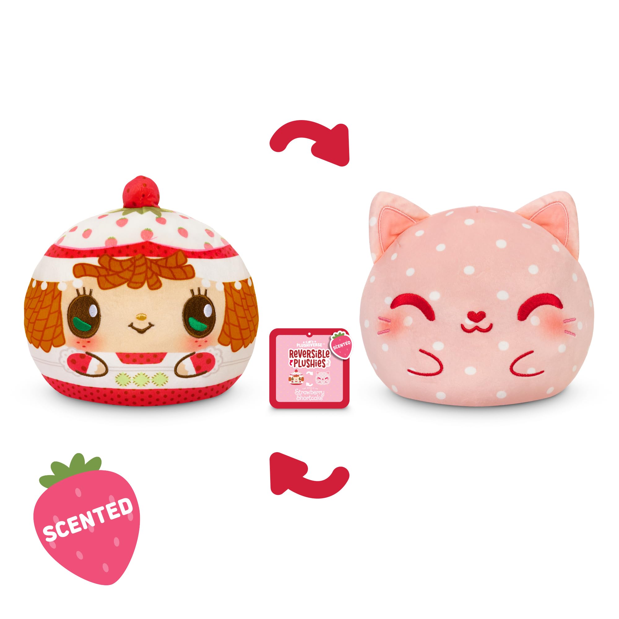 Foto 4 pulgar | Tarta De Peluche Con Aroma De Tortuga Y Fresa, 15 Cm, Con Crema Pastelera - Venta Internacional.