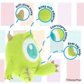 Foto 3 | Peluche Mike Wazowski Cuteeze De Disney Monsters Inc., 30 Cm - Venta Internacional.