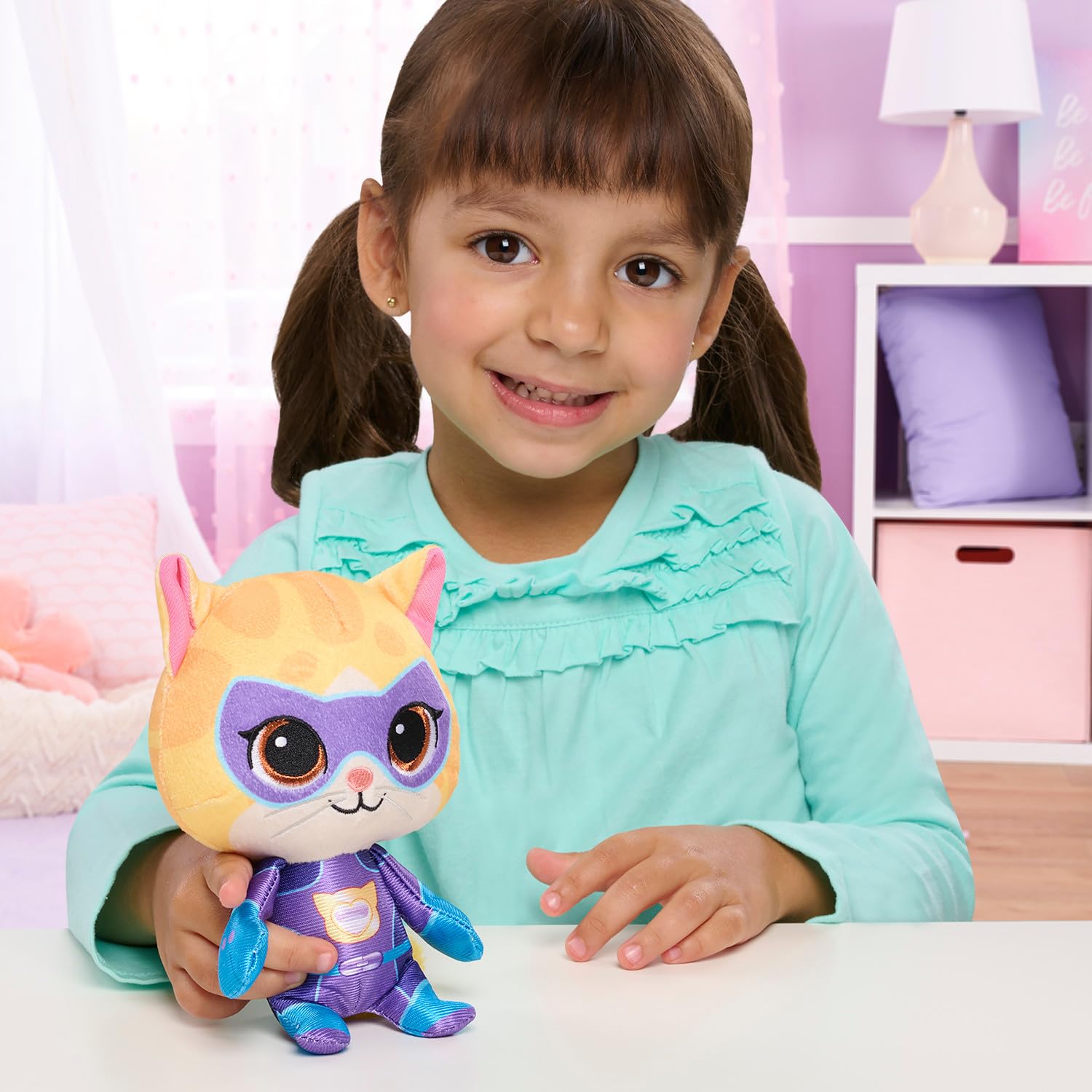 Foto 3 pulgar | Peluche De Peluche Just Play Disney Junior Superkitties Sparks - Venta Internacional.