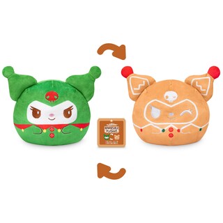 Foto 3 | Pushie Teeturtle Kuromi Christmas Reversible 4 Pan De Jengibre - Venta Internacional.