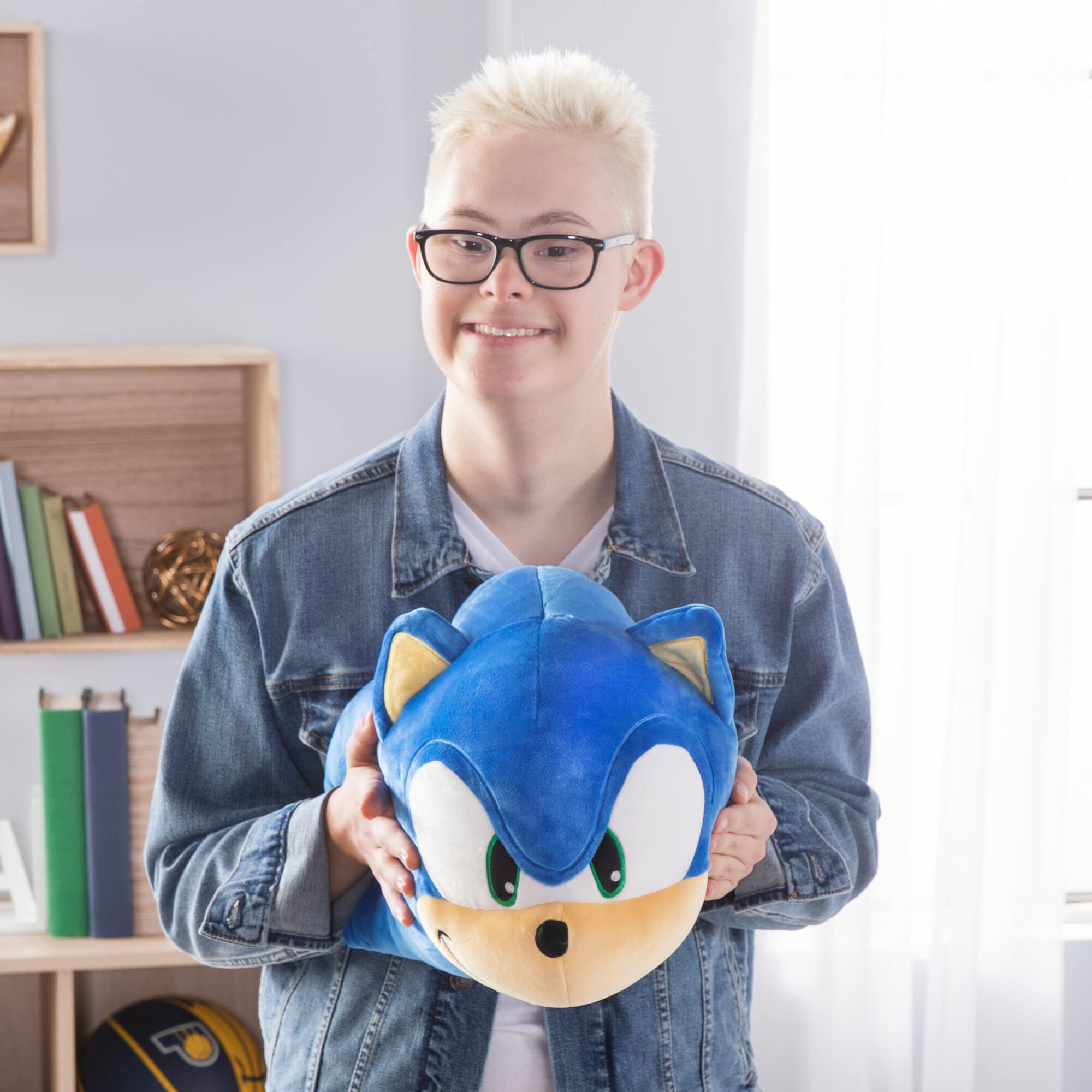 Foto 7 pulgar | Peluche Club Mocchi-mocchi Sonic The Hedgehog 38 Cm - Venta Internacional.