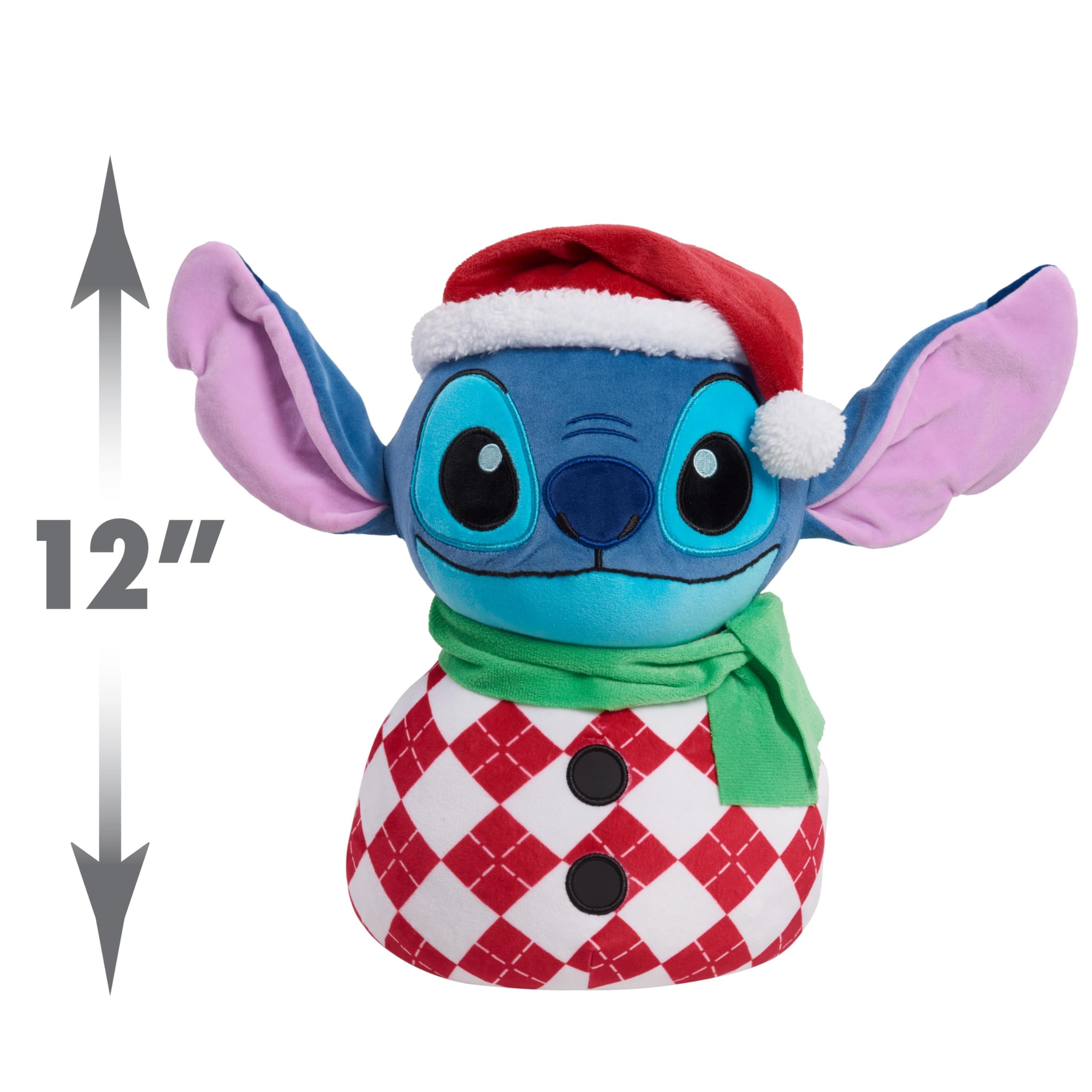 Foto 4 pulgar | Peluche Just Play Lilo And Stitch Snowman 30 Cm - Venta Internacional.