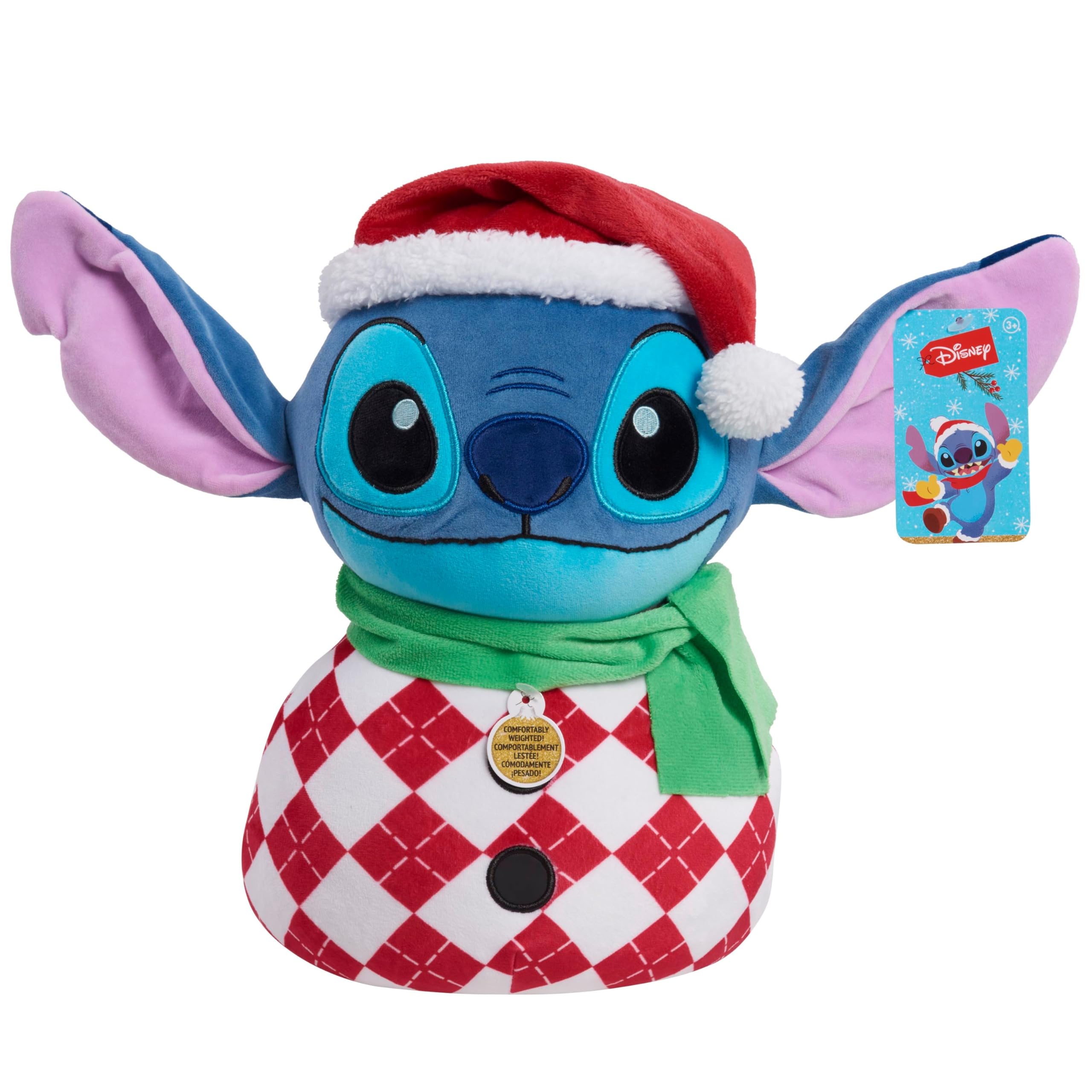 Foto 5 pulgar | Peluche Just Play Lilo And Stitch Snowman 30 Cm - Venta Internacional.