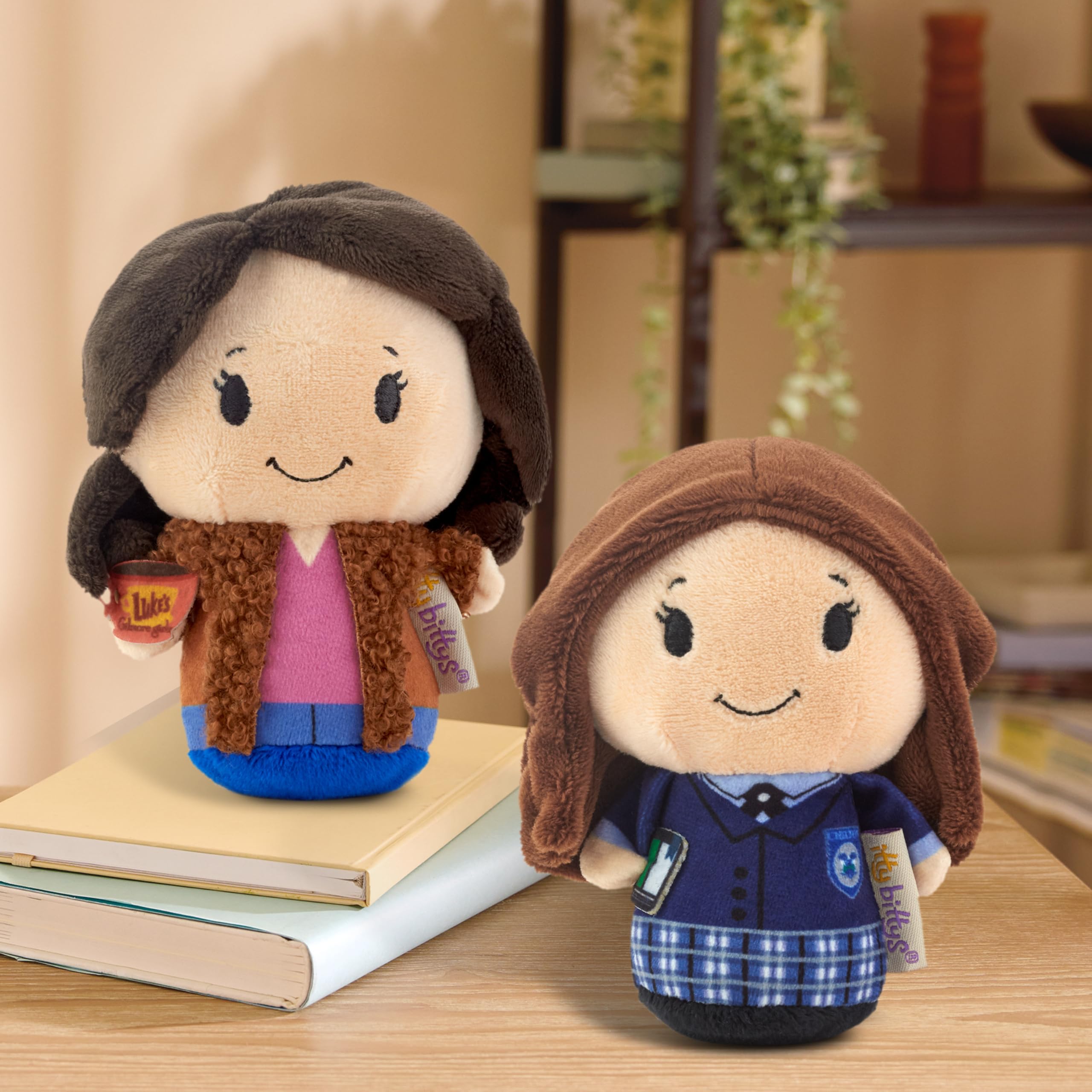 Foto 3 pulgar | Peluches Hallmark Itty Bittys Gilmore Girls Lorelai & Rory - Venta Internacional.