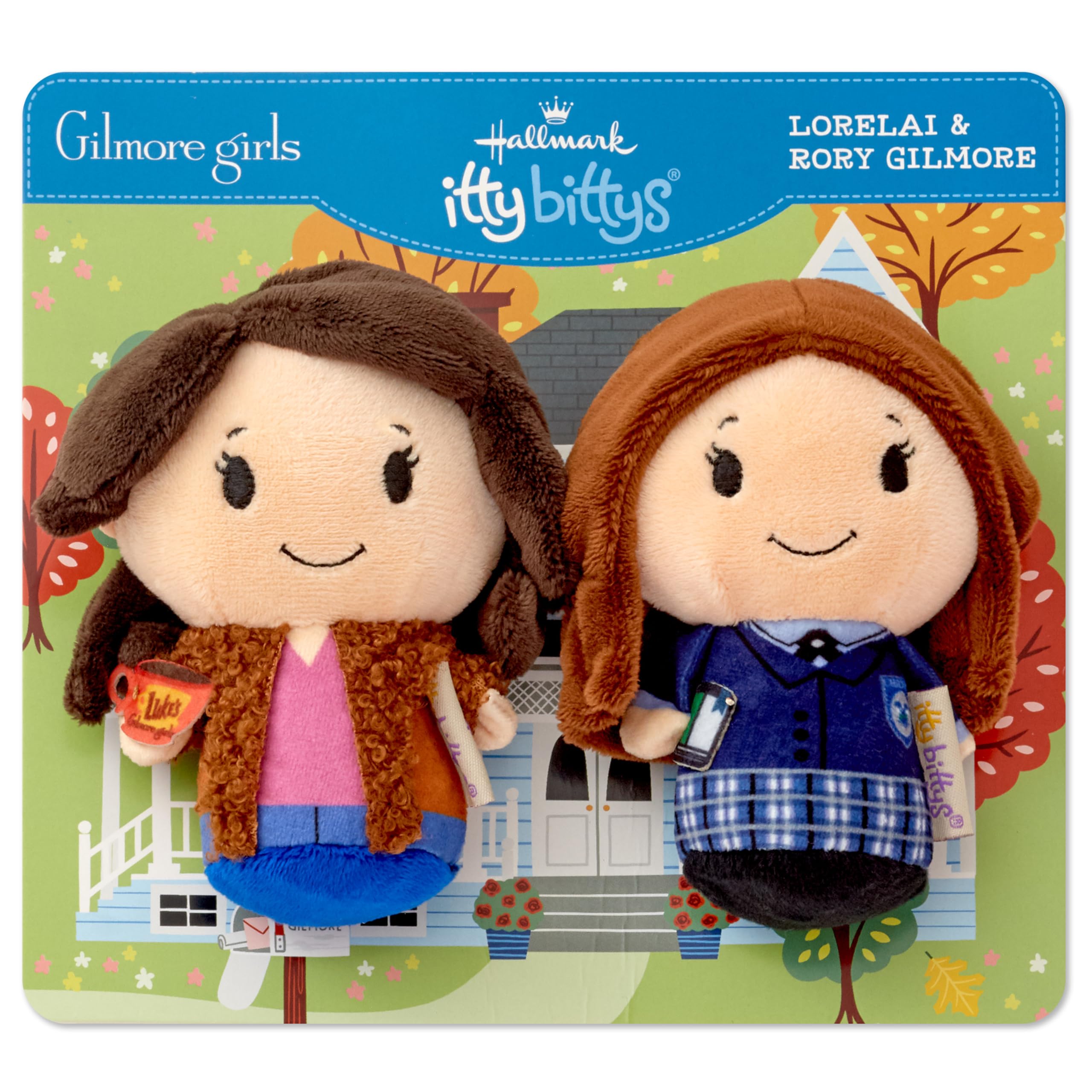 Foto 8 pulgar | Peluches Hallmark Itty Bittys Gilmore Girls Lorelai & Rory - Venta Internacional.